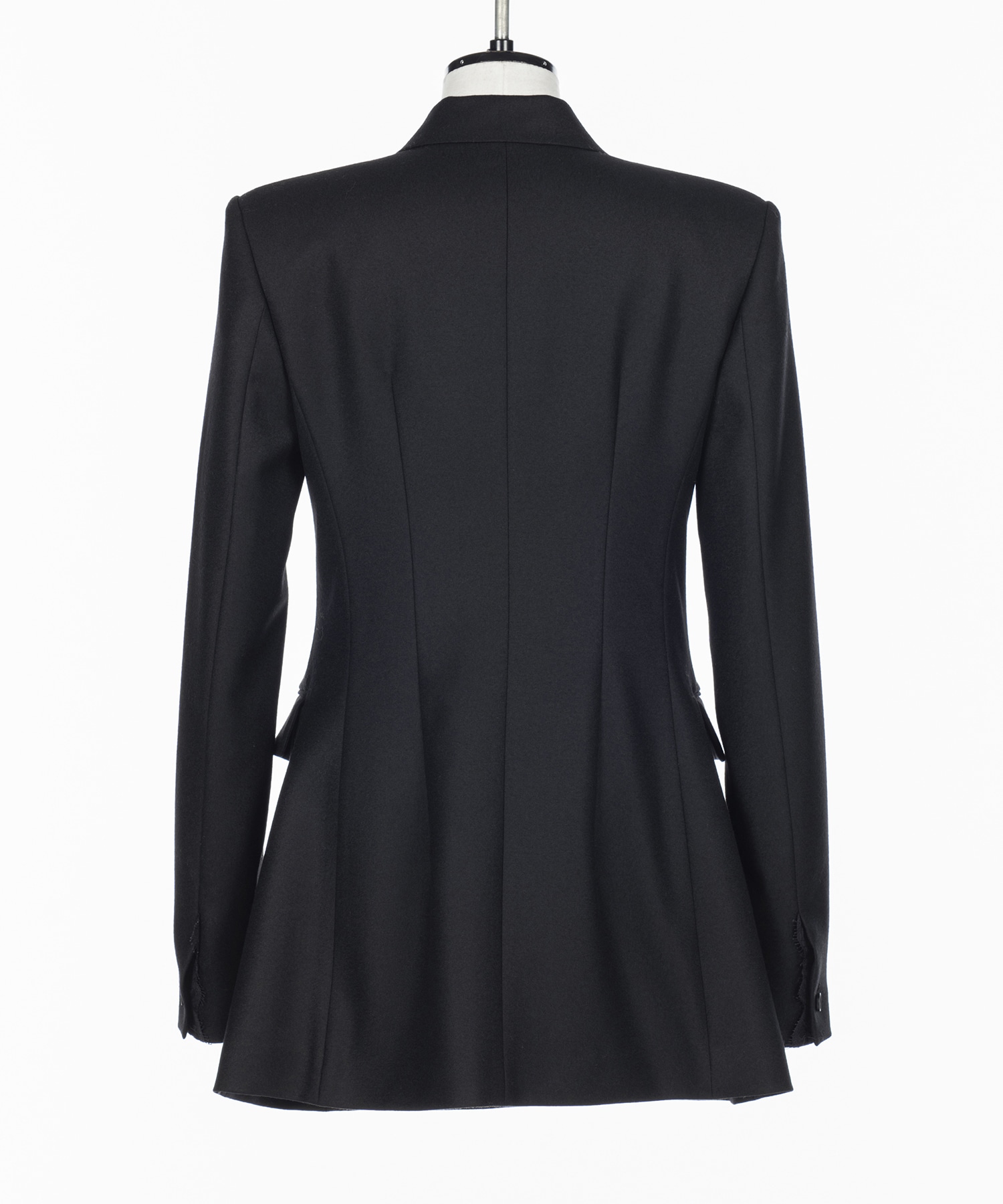 WOOL FLANNEL DOUBLE-BREASTED JACKET FETICO