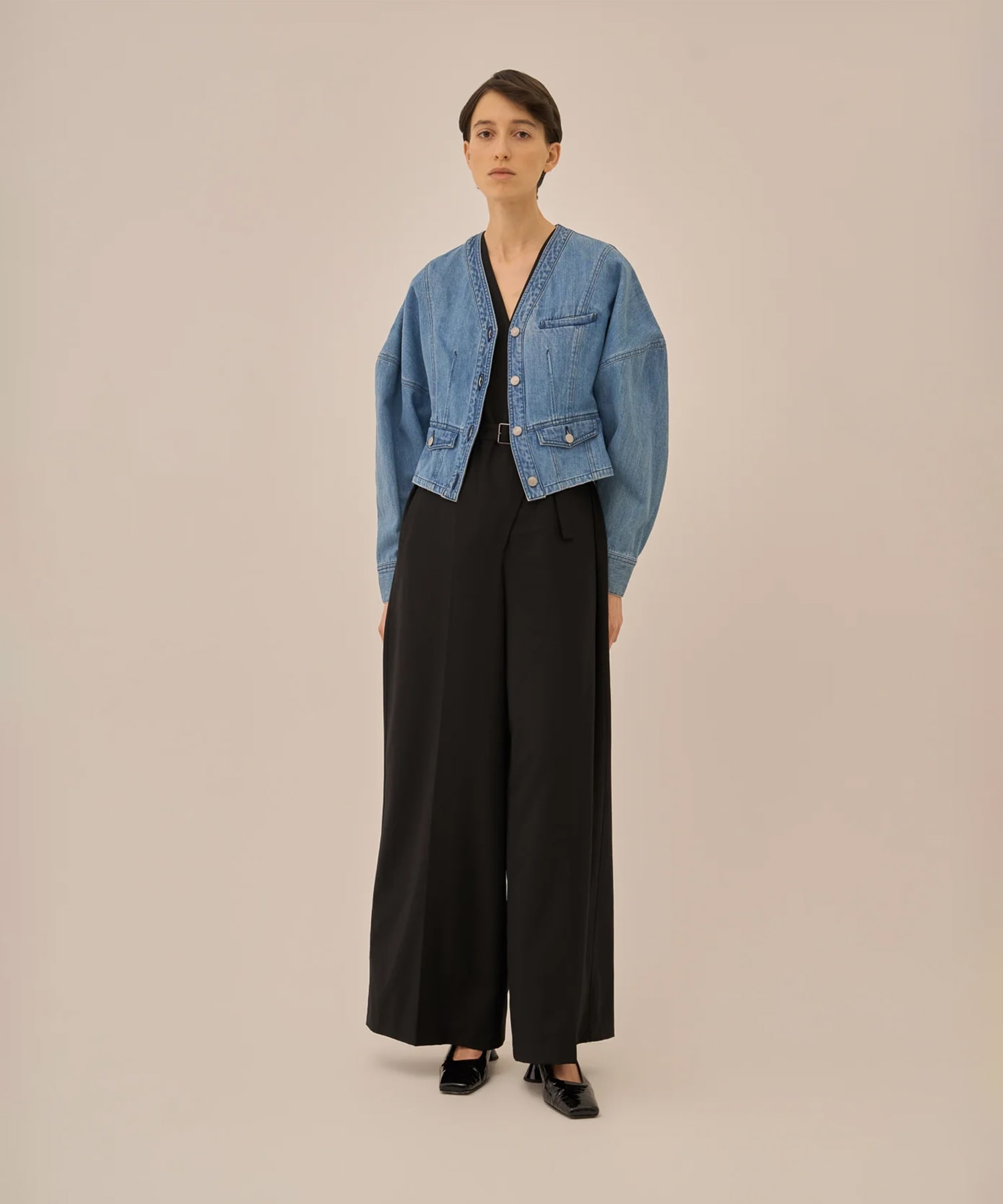 Leona denim jacket AKIRANAKA