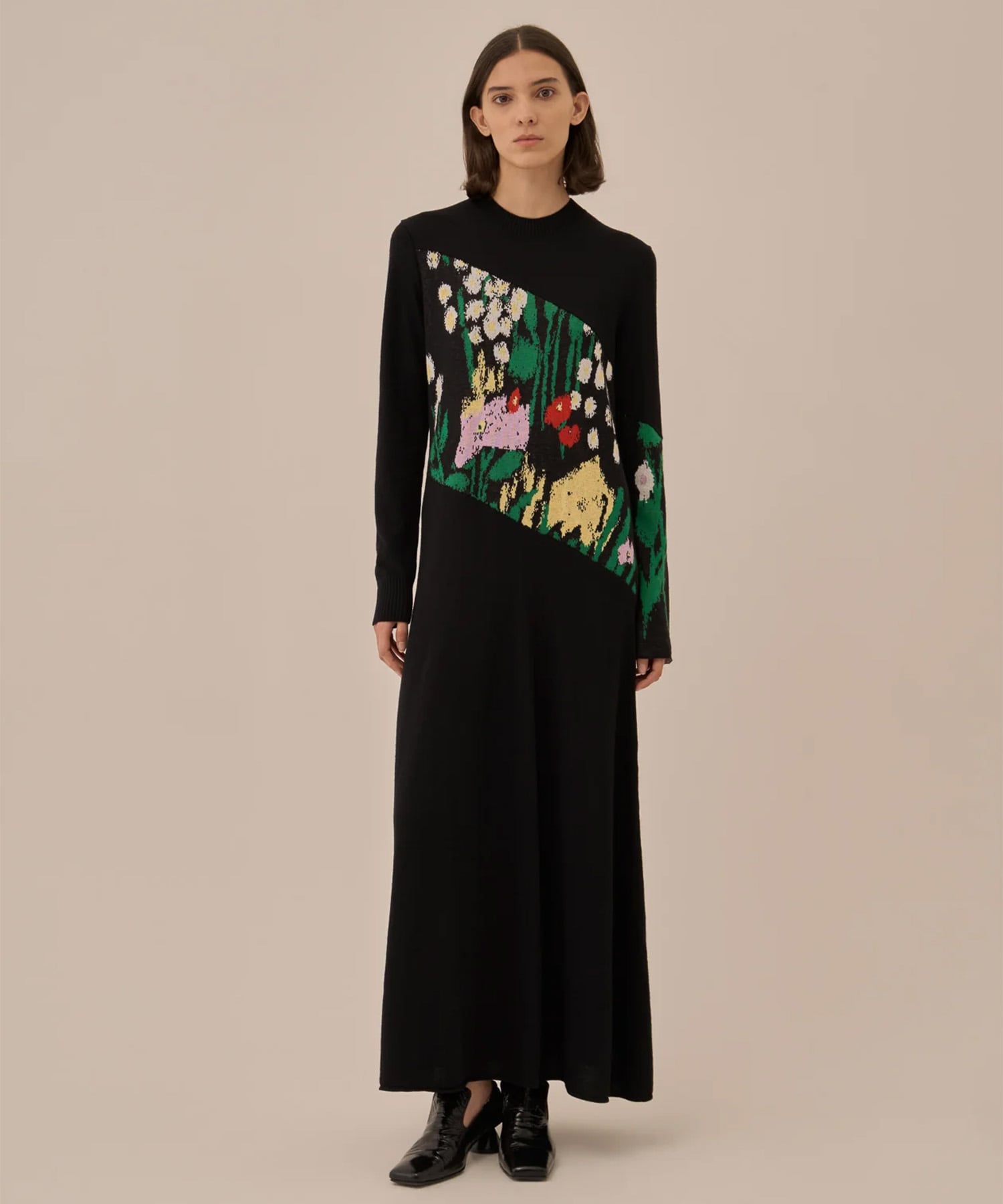 Sabi knit dress AKIRANAKA