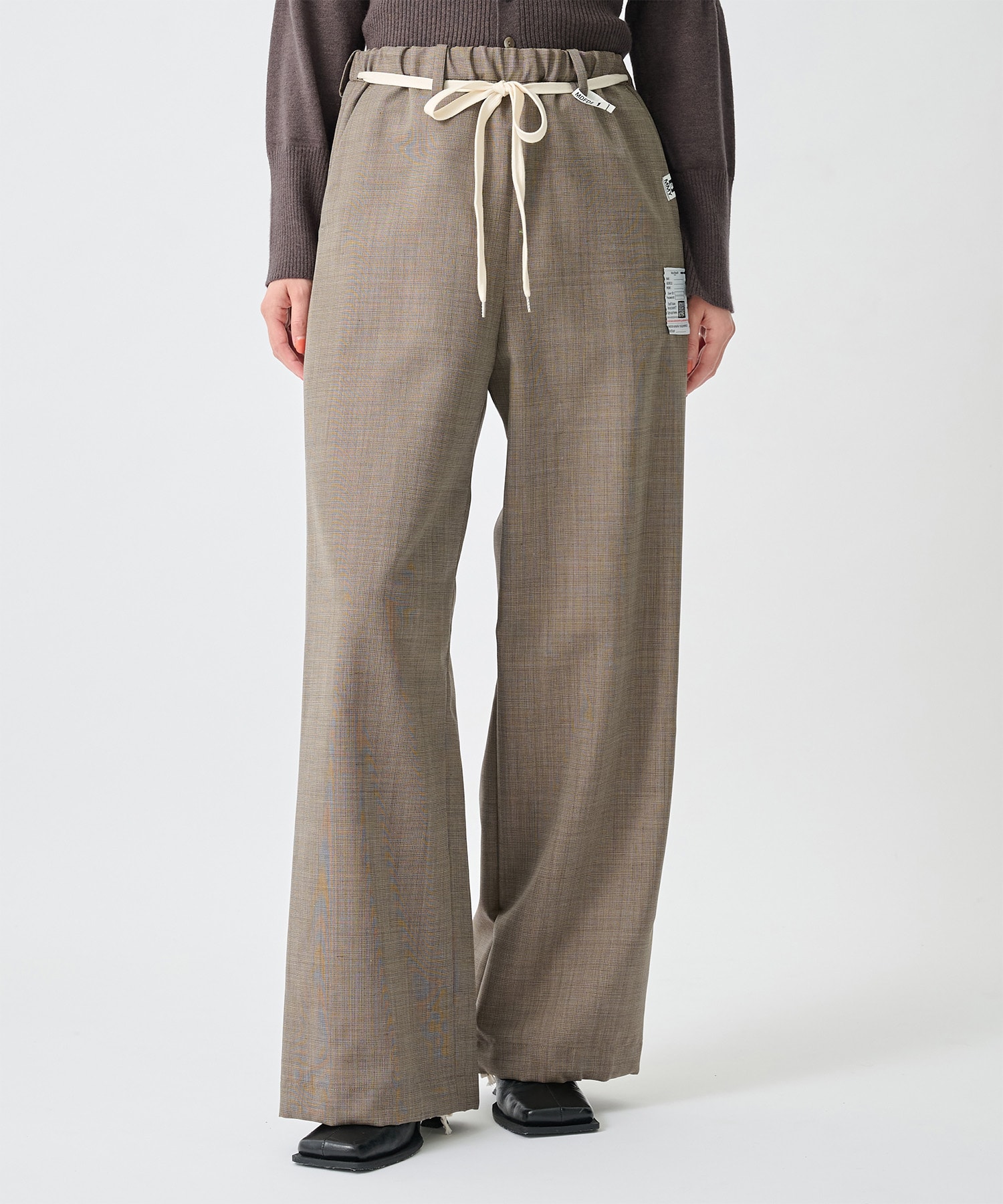 WOOL EASY TROUSERS Maison MIHARA YASUHIRO