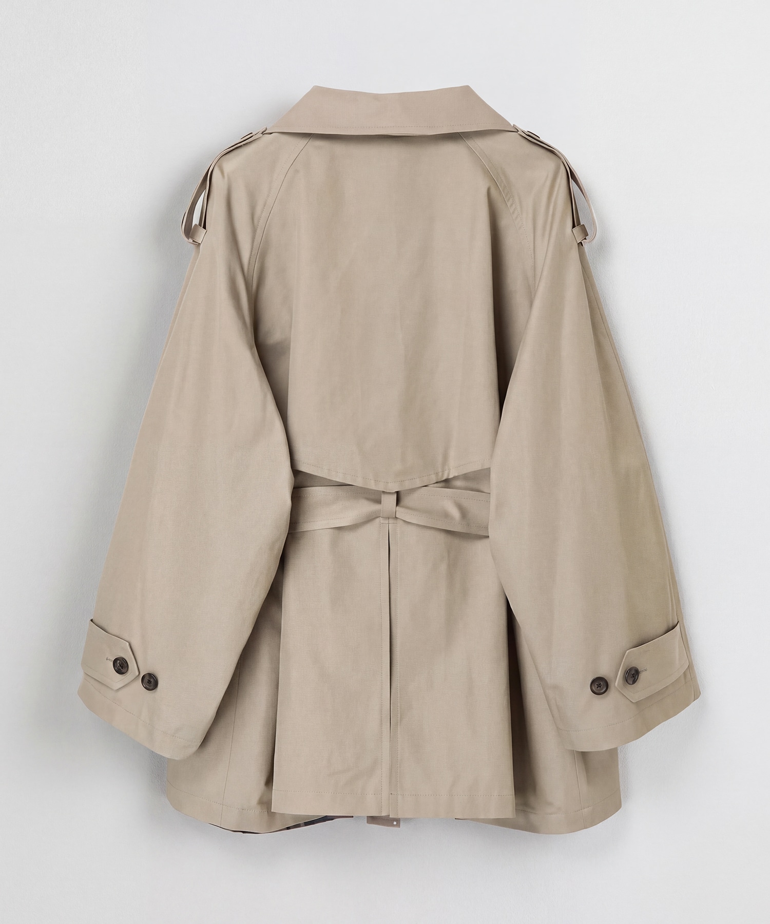Chambray Trench Over Coat IIROT