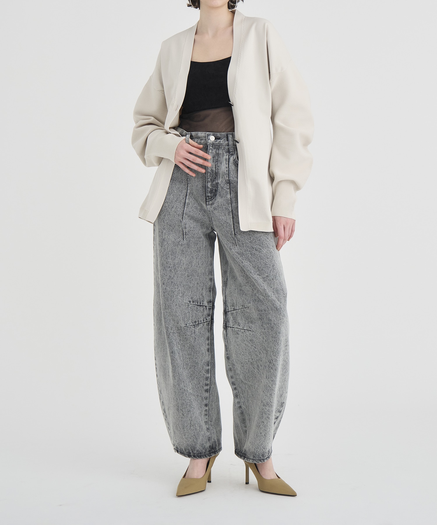 Curve Denim Pants RITAN