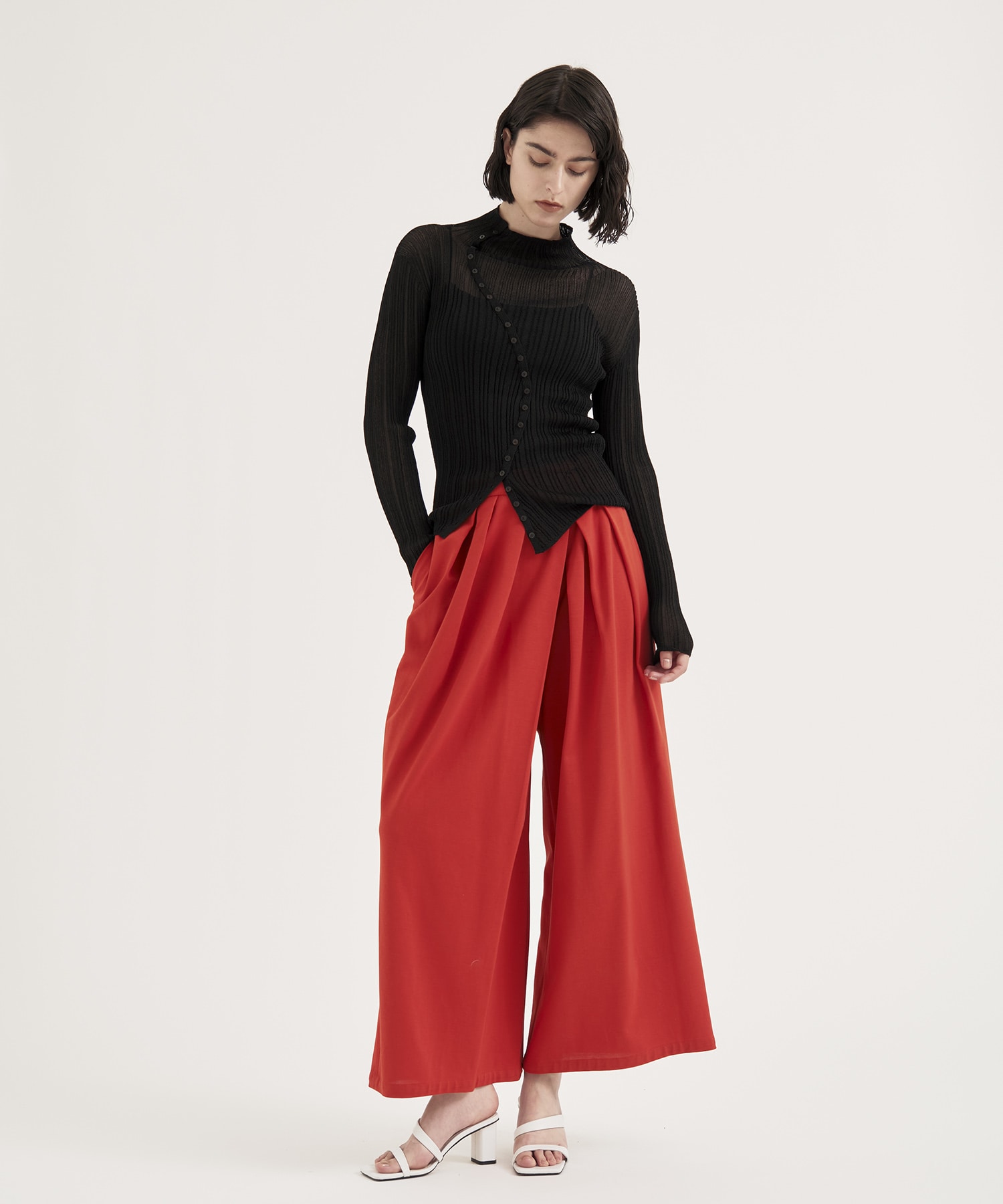 Sheer Rib Knit RITAN