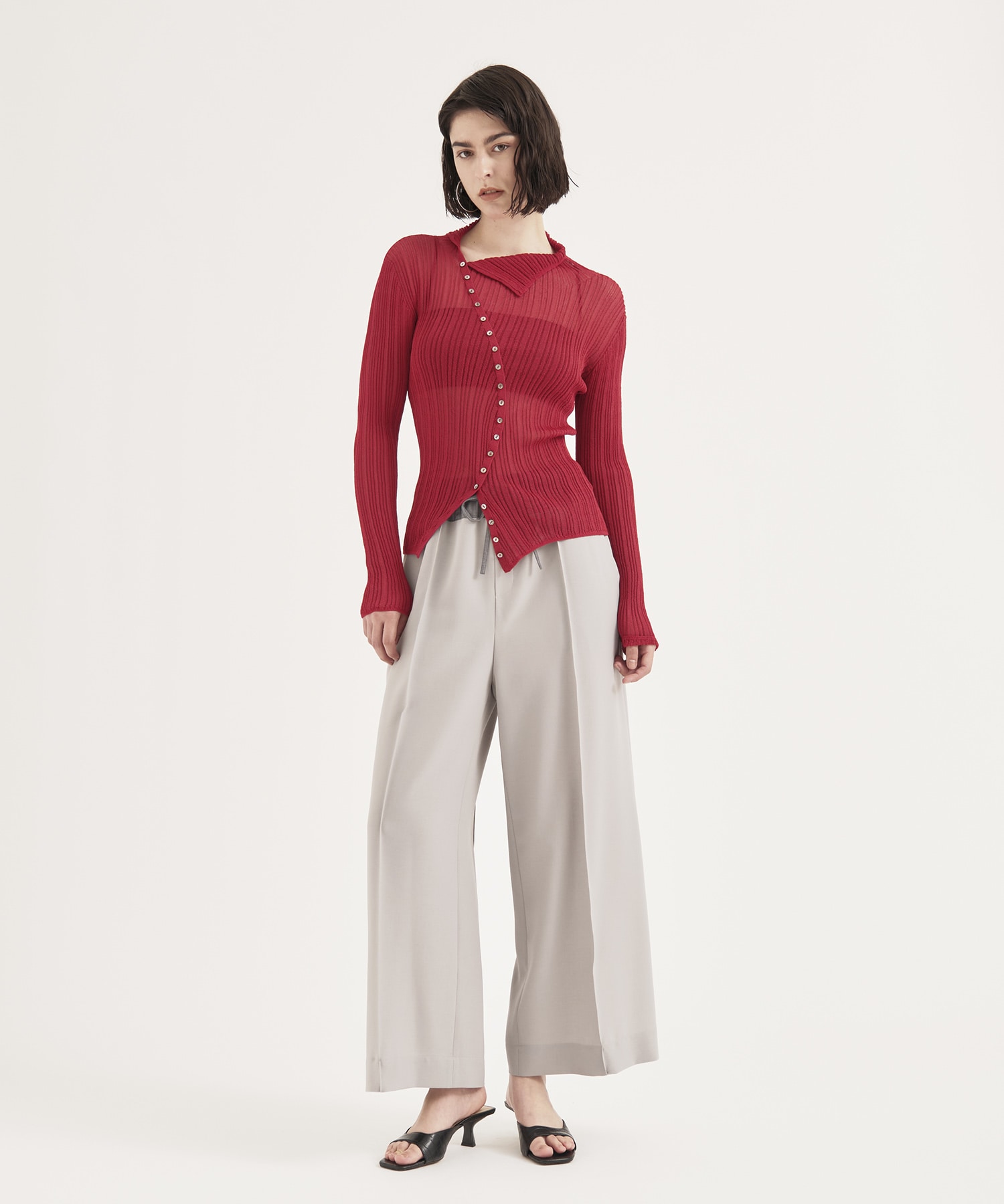 Sheer Rib Knit RITAN