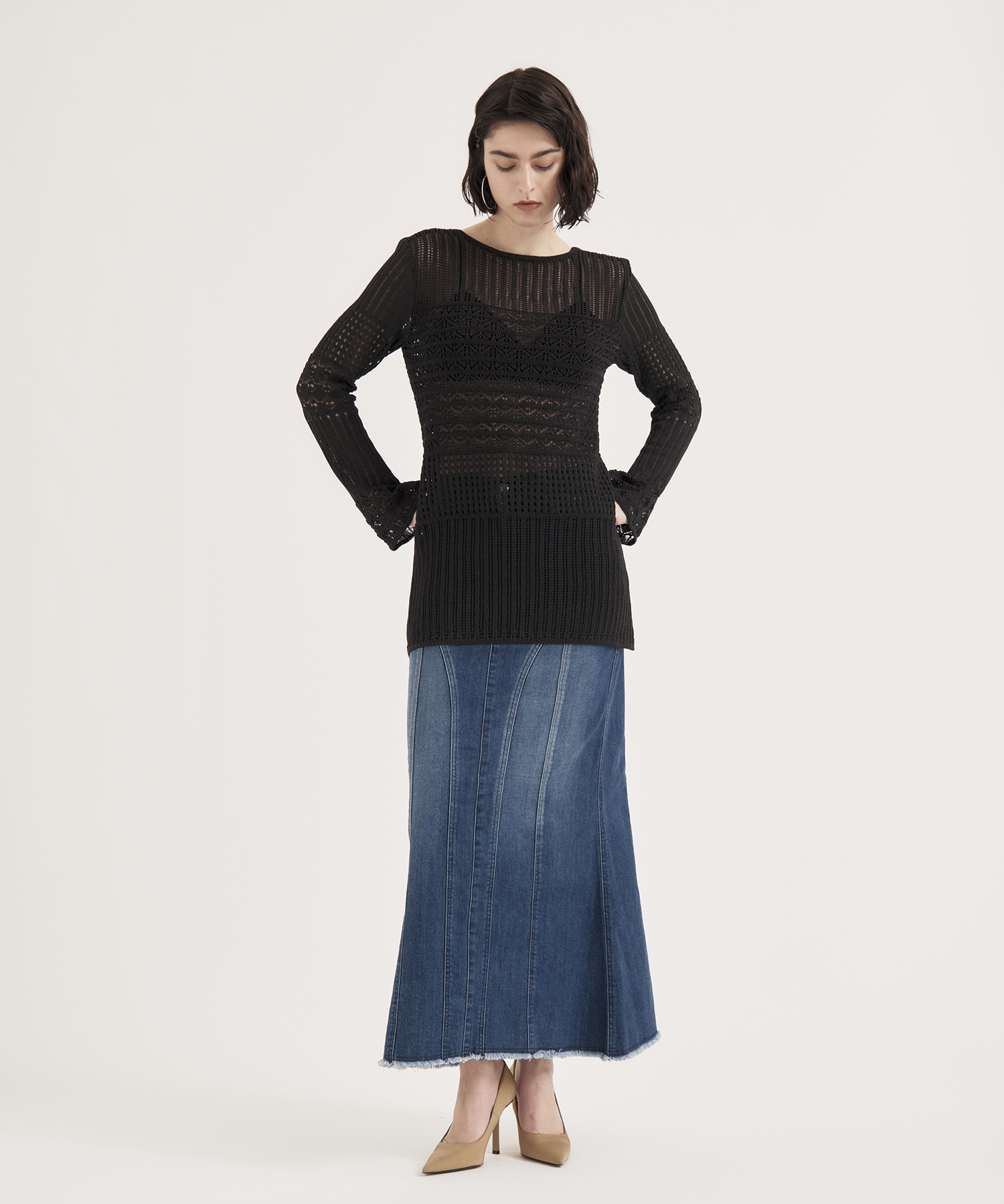 Lace Knit Tunic RITAN