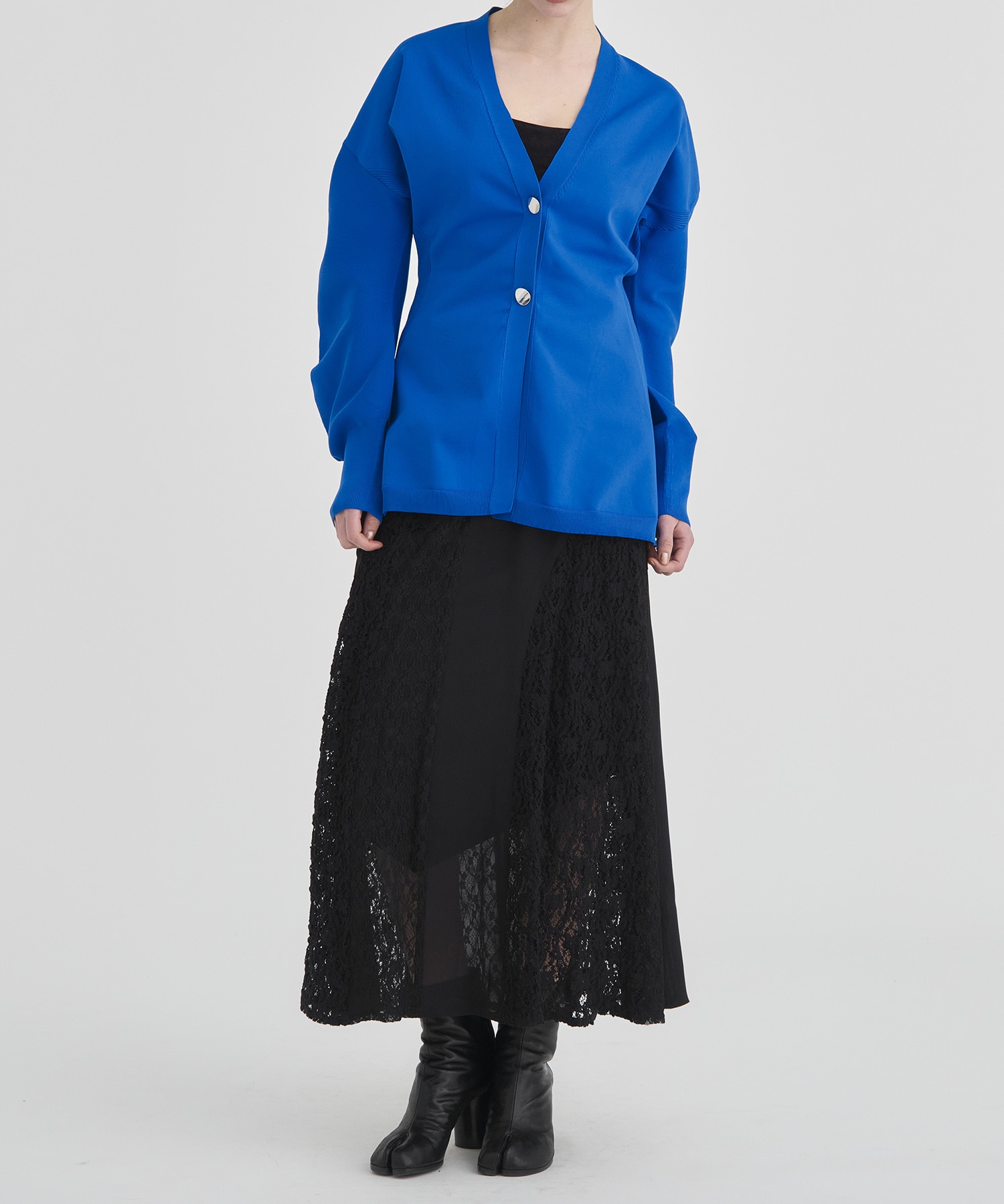 Arch Sleeve Knit Cardigan RITAN