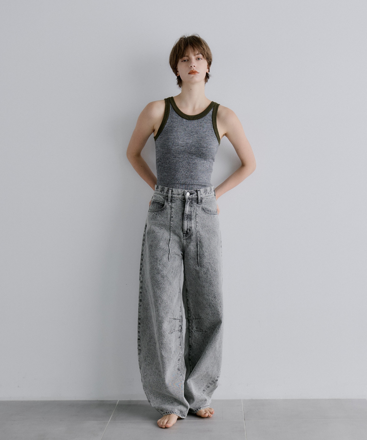 Curve Denim Pants RITAN