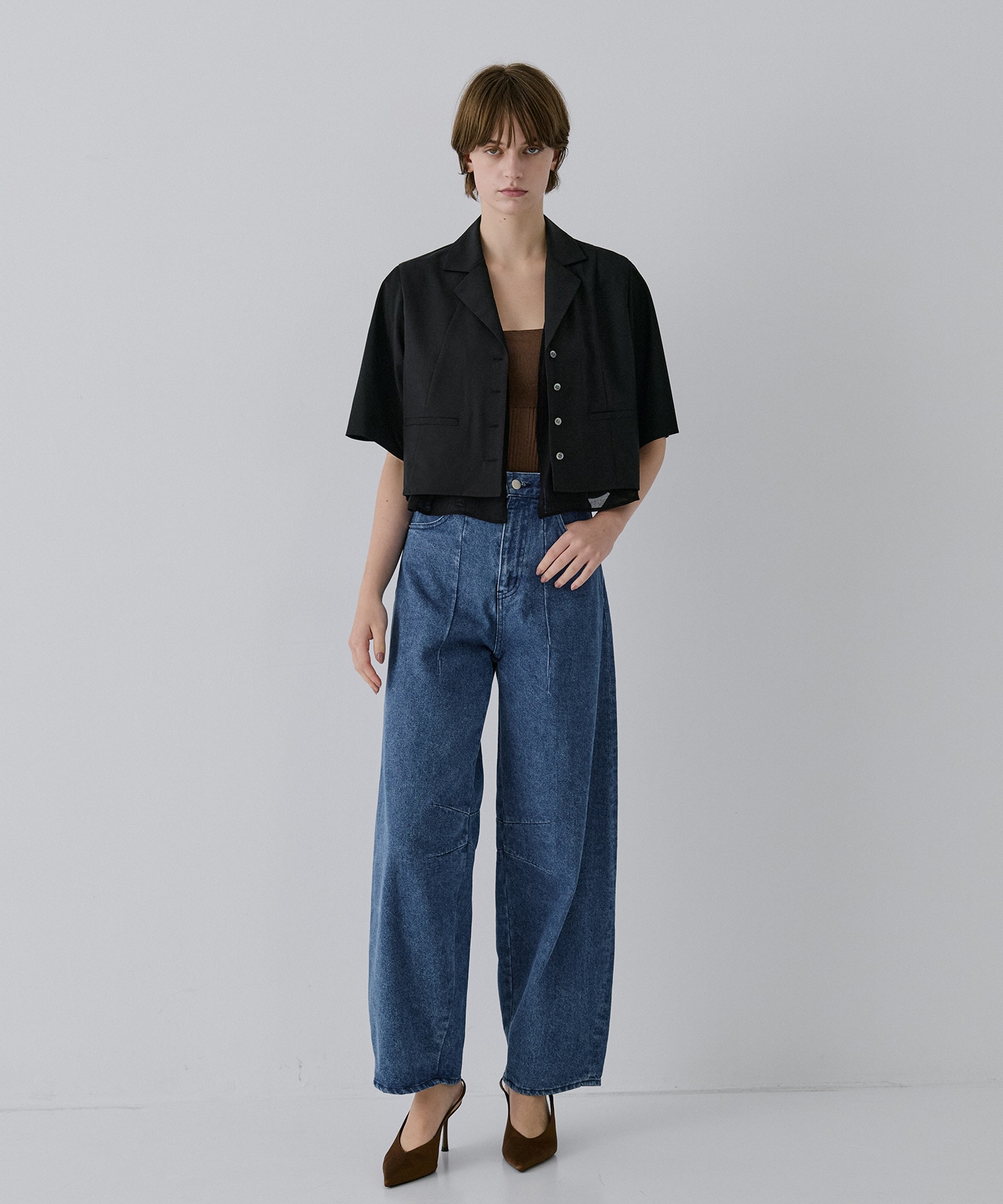 Curve Denim Pants RITAN