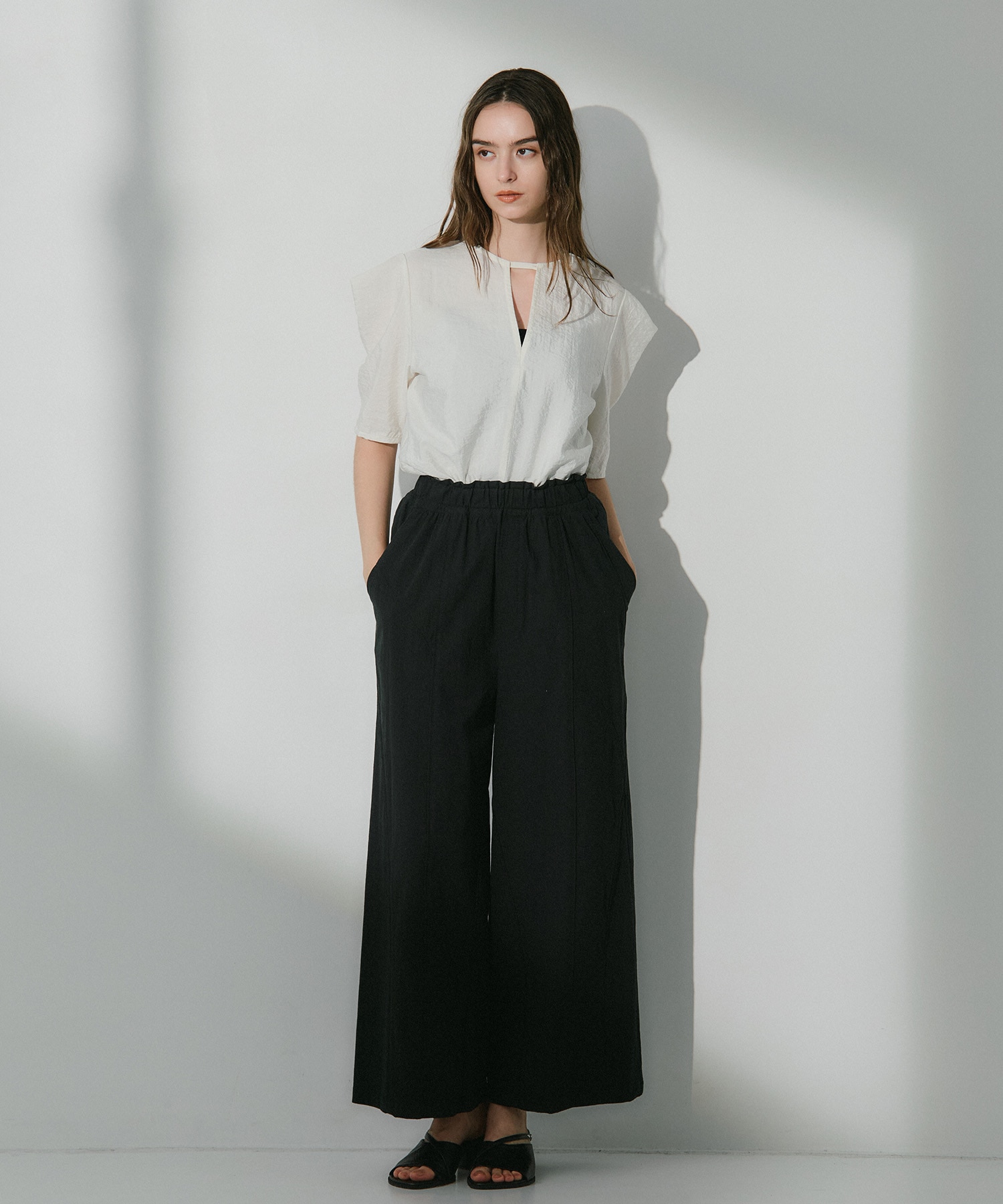 2Way Silk Half Blouse RITAN