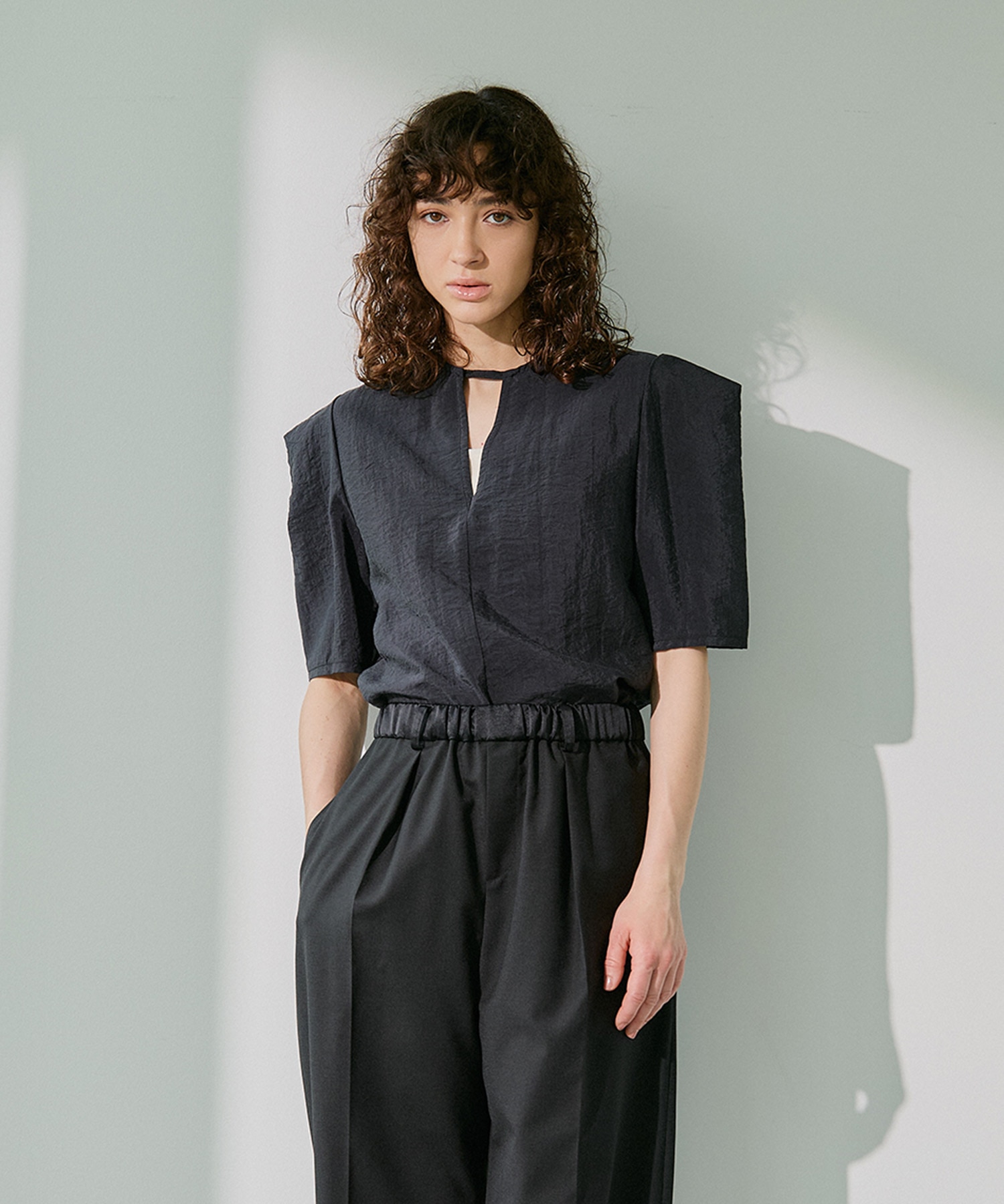 2Way Silk Half Blouse RITAN