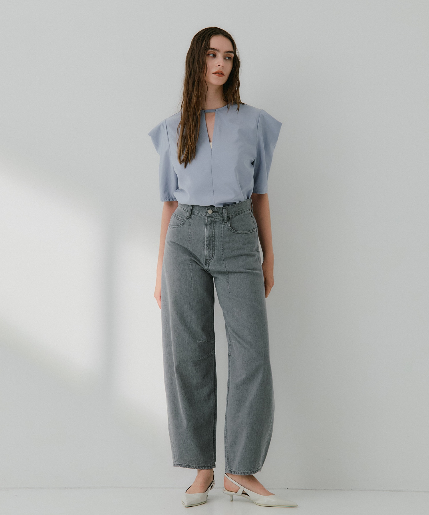 2Way Silk Half Blouse RITAN
