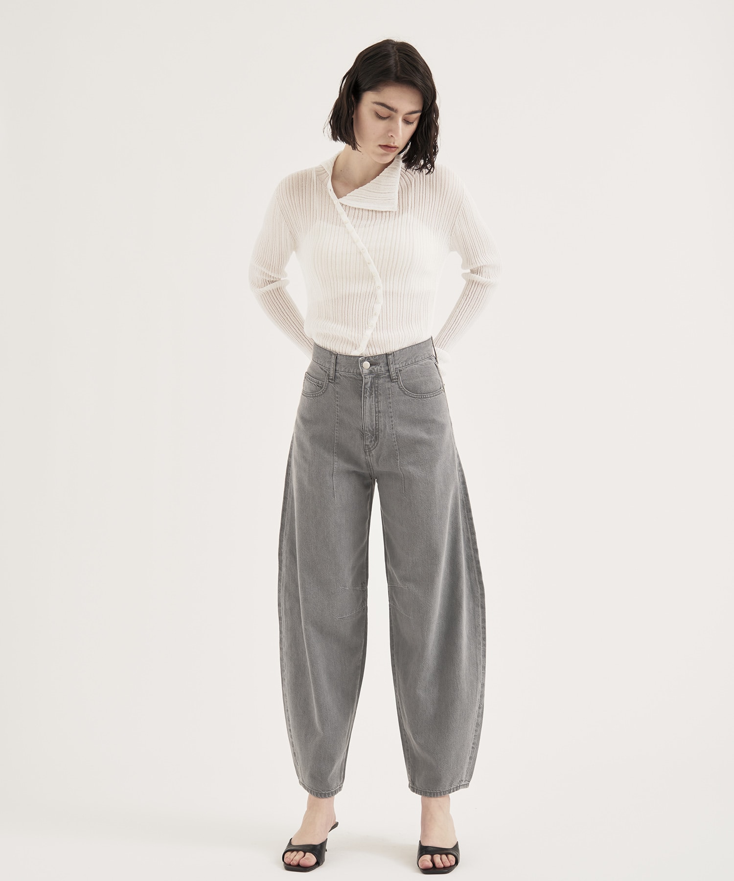 Tencel Curve Denim Pants RITAN