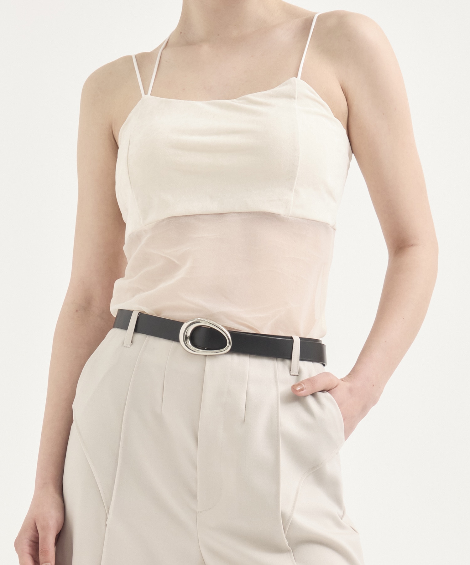 Cupin Velour Asym Camisole RITAN