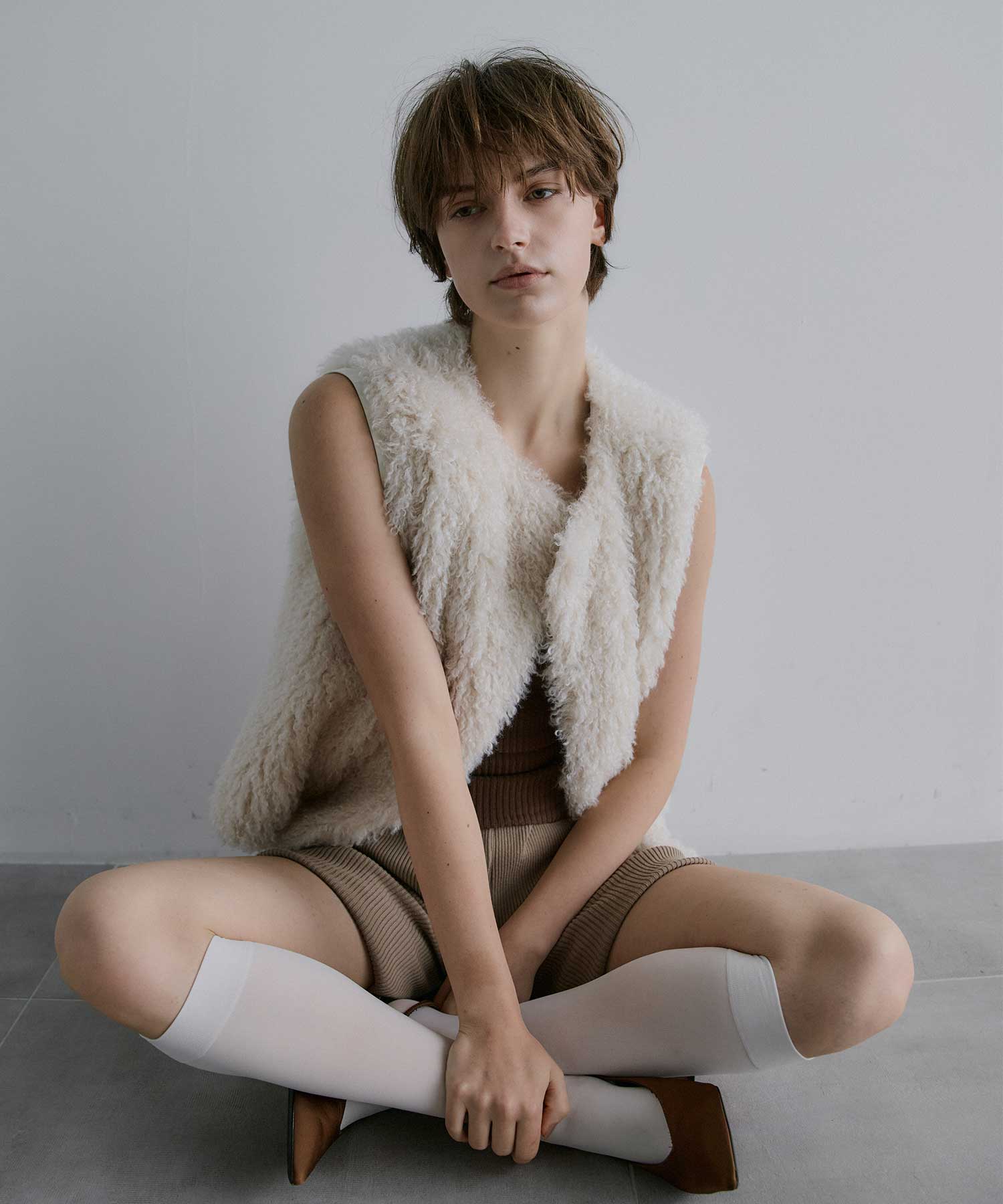 Fur Vest RITAN