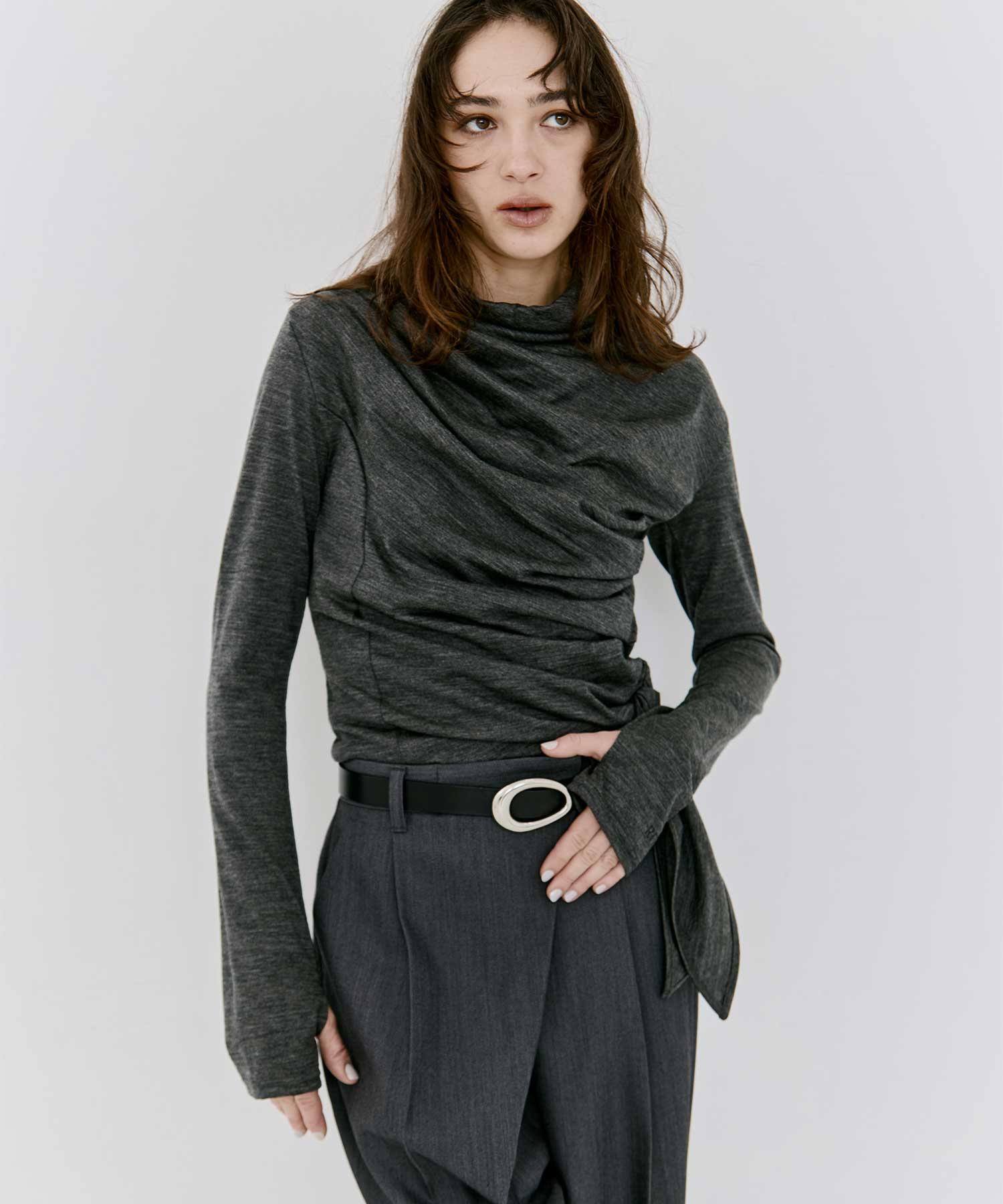 Drape Wool  Cut Tops RITAN