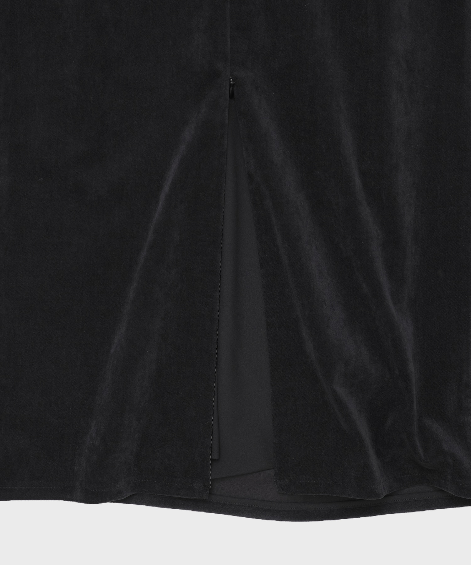 Velveteen Slit Skirt RITAN
