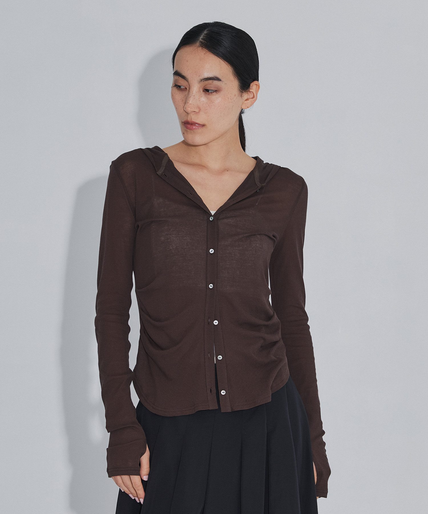 Hoodie Cut Tops RITAN