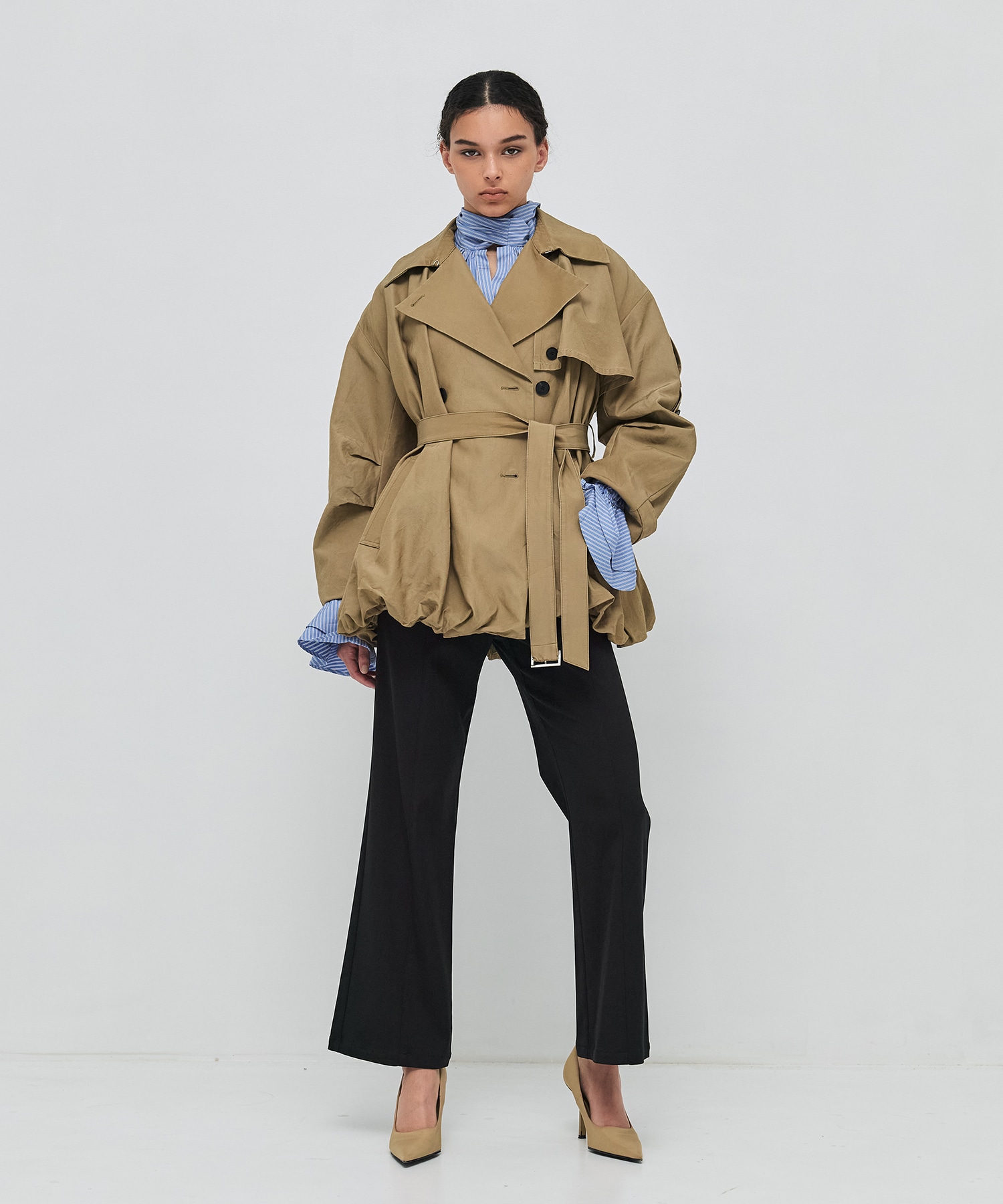 Balloon Trench Coat RITAN