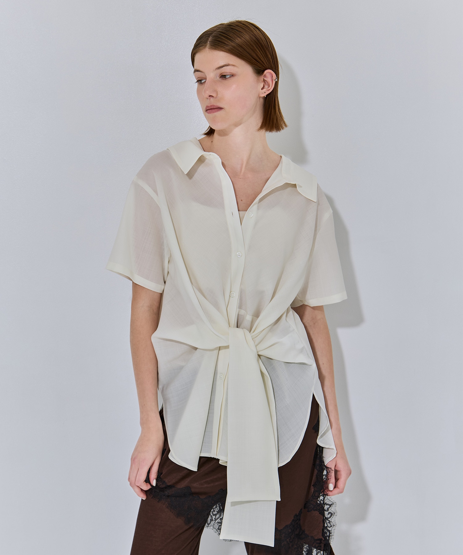 Half Sleeve Twist Shirts RITAN