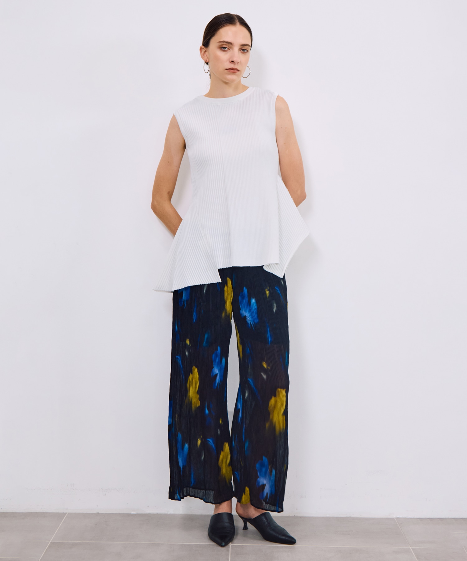 Pattern Arrange Rib Knit RITAN