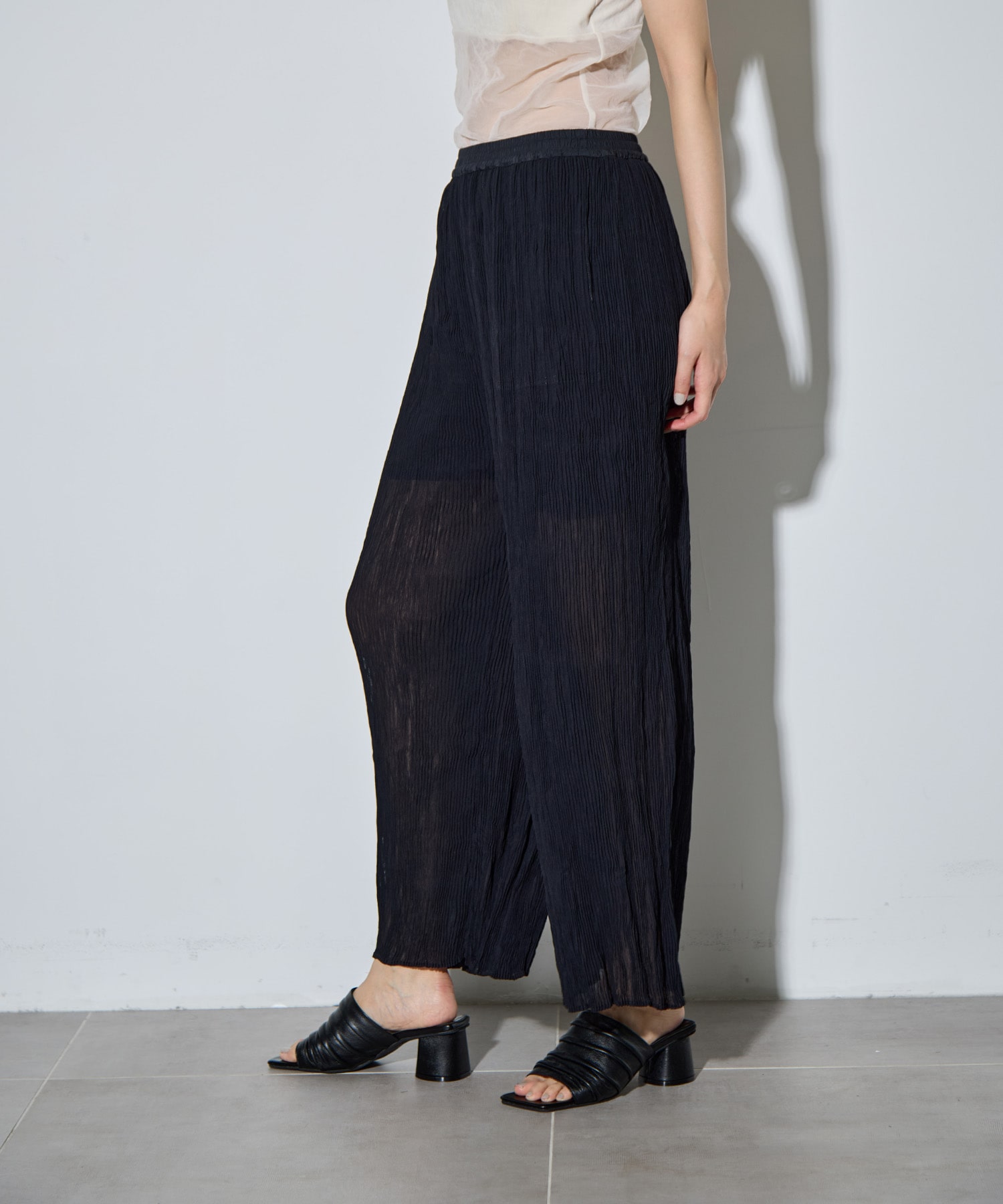 Airy Micro Pleats Pants RITAN