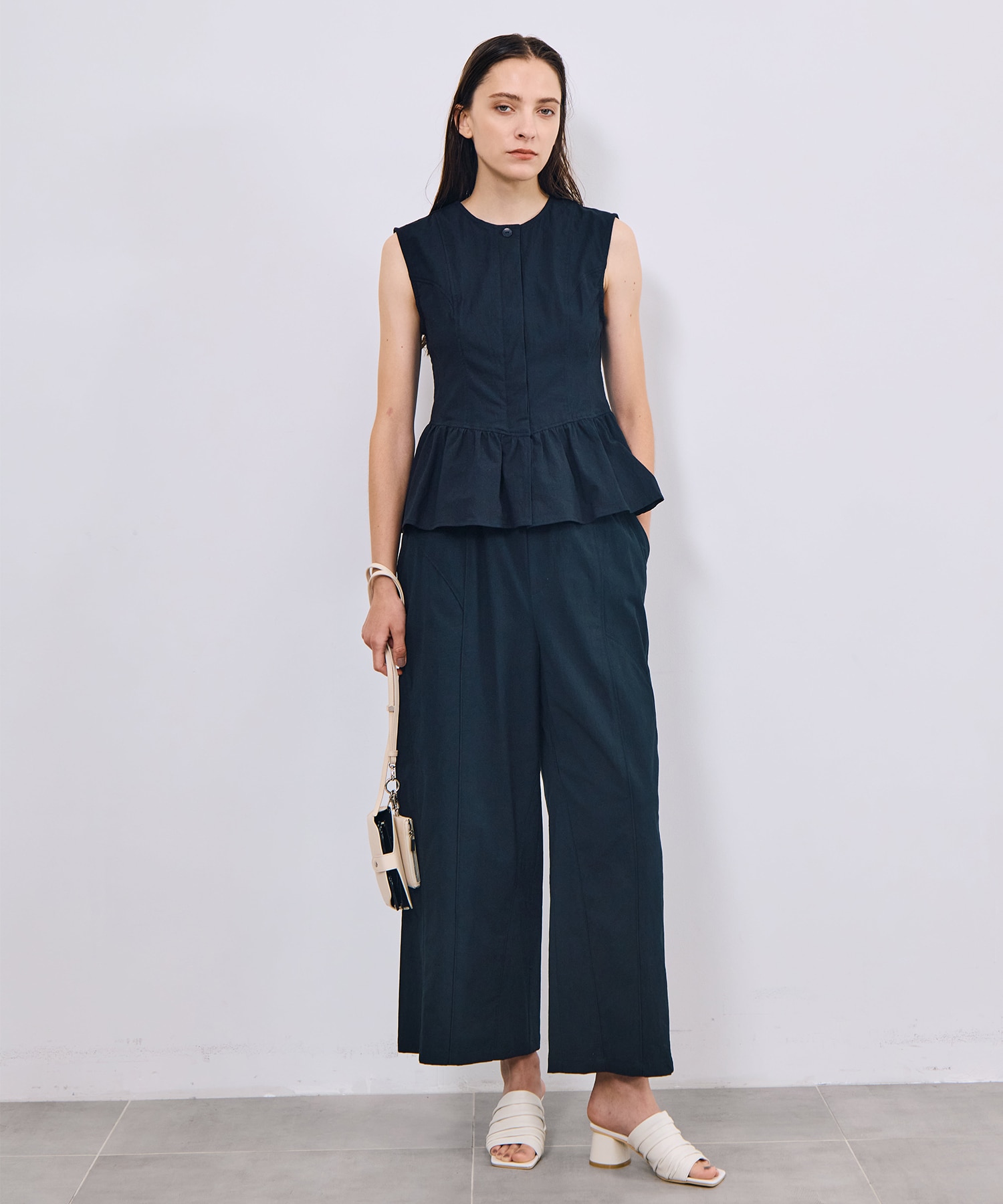 Peplum Cotton Vest RITAN