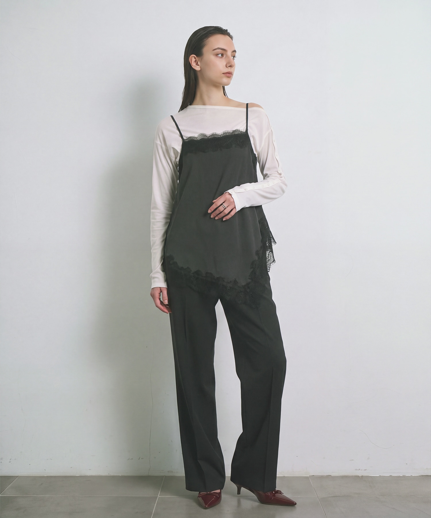 Slant Lace Camisole RITAN