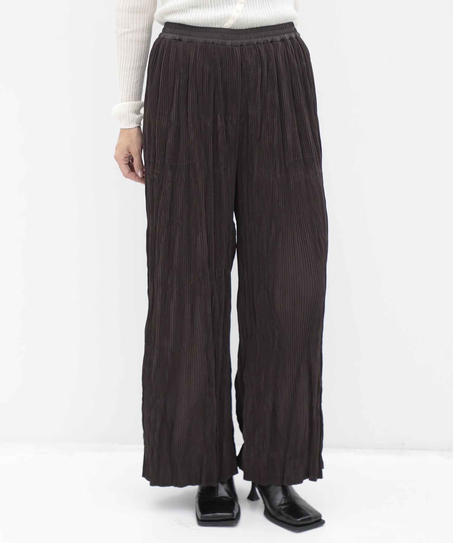 Crystal Twist Pleats Pants RITAN