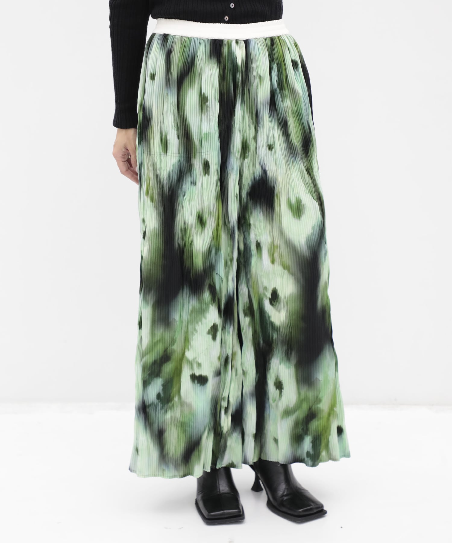 Crystal Twist Pleats Pants RITAN