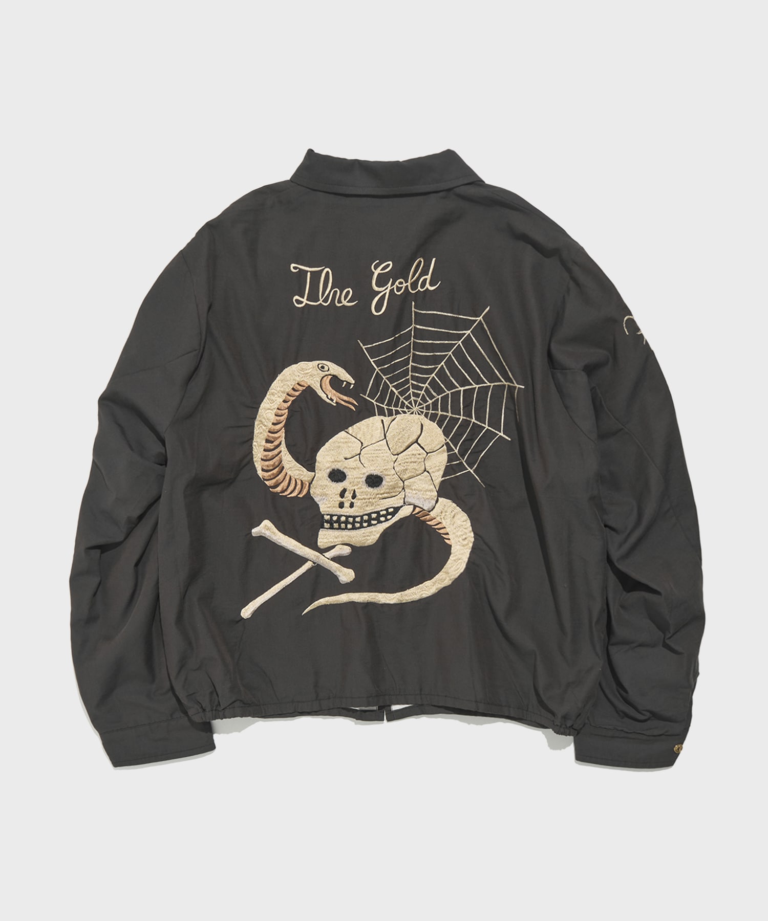 SKULL JACKET AGED MODEL gold