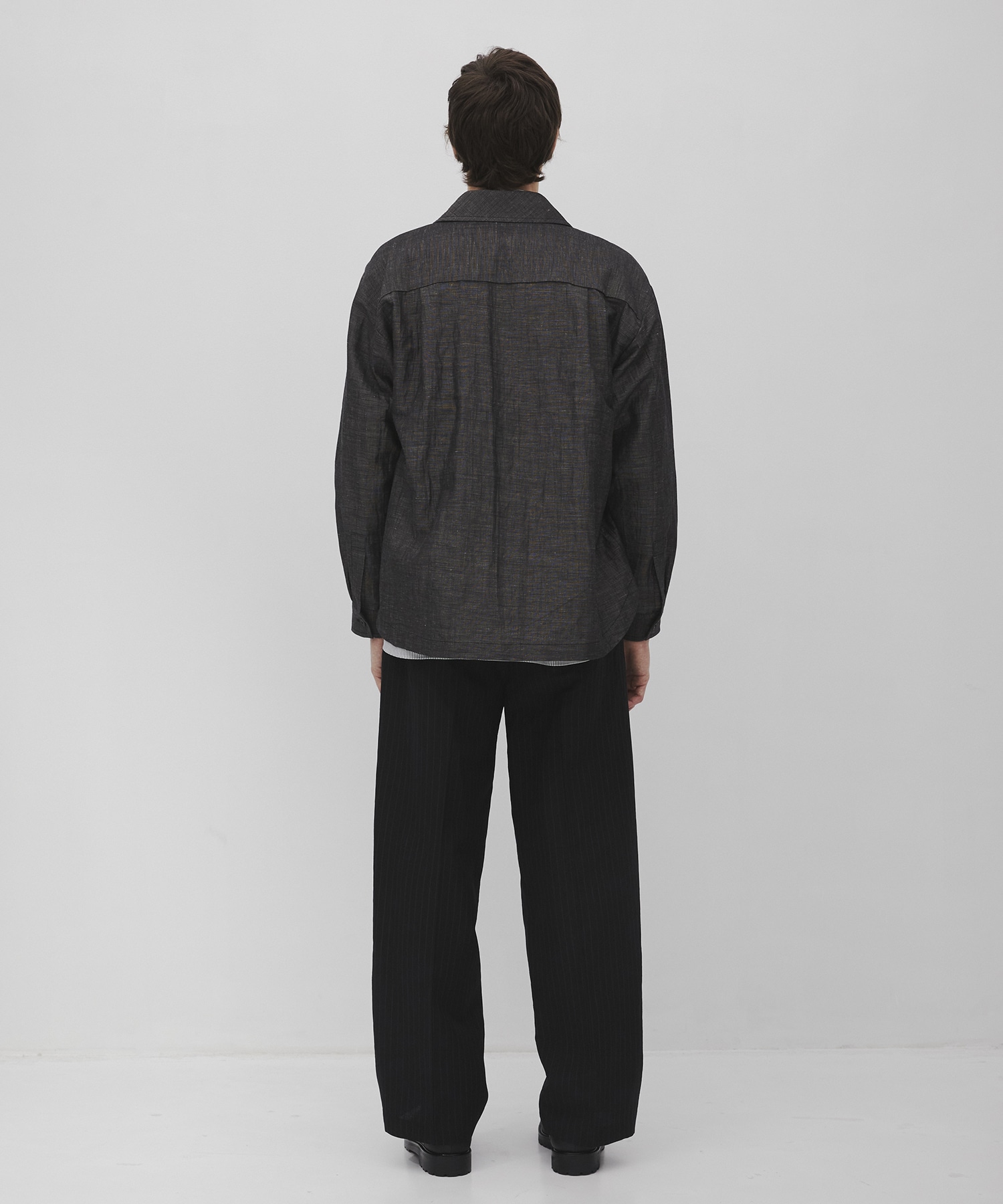 Hemp linen オーバーシャツ CITY TOKYO