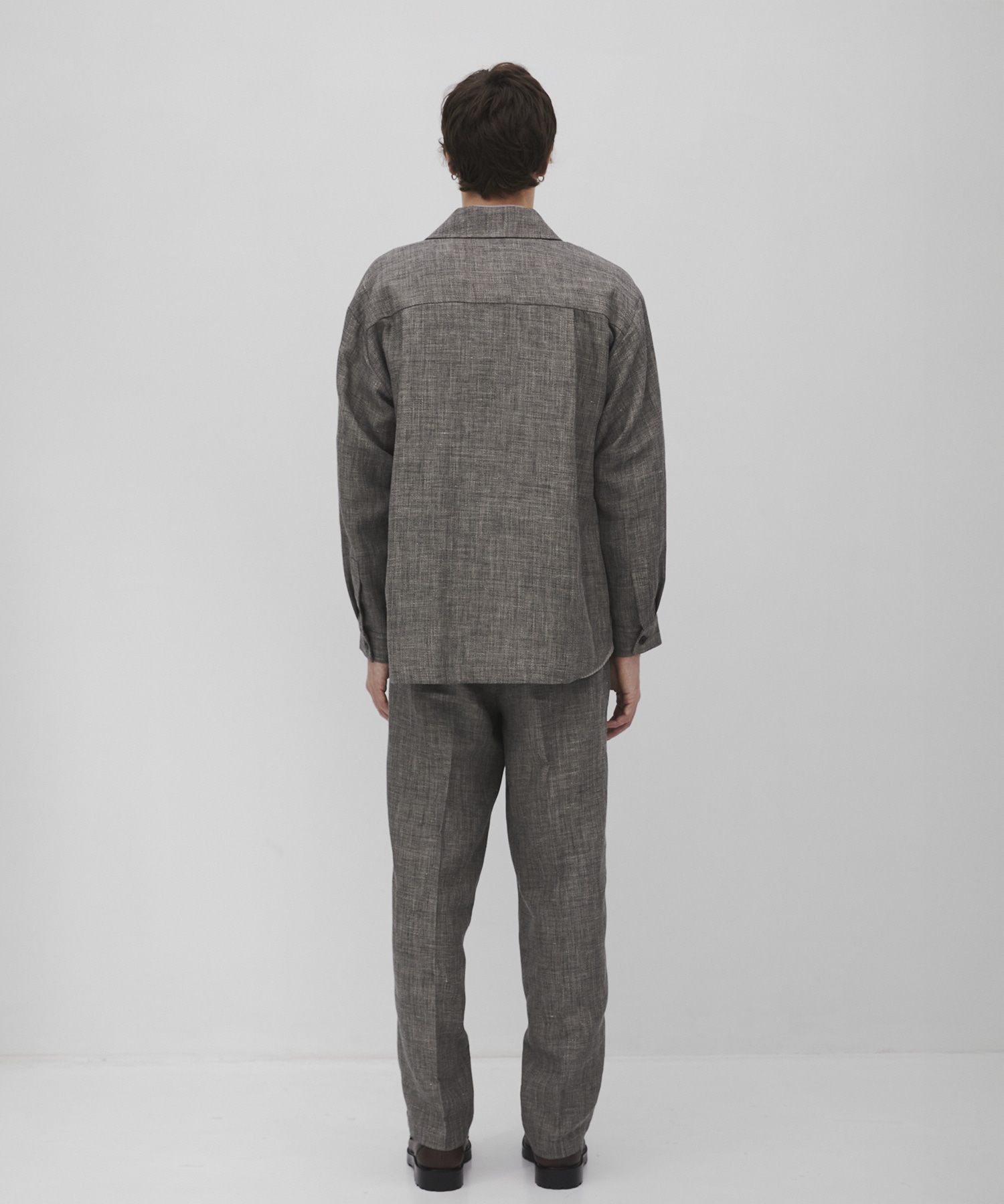 Hemp linen オーバーシャツ CITY TOKYO