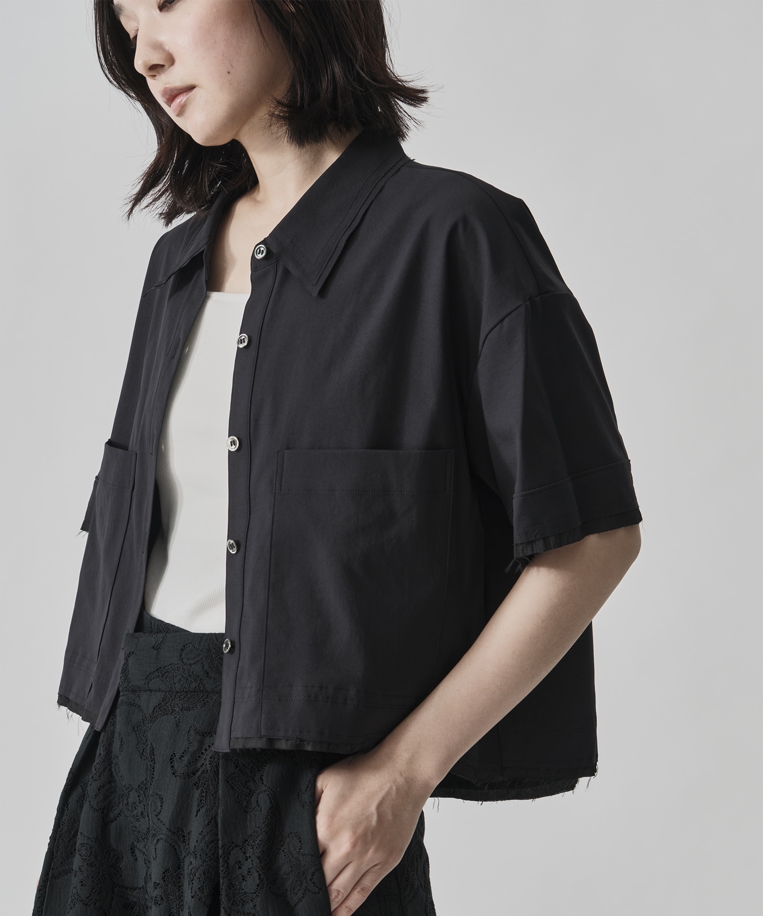 Double Pocket Short Shirt CITY TOKYO