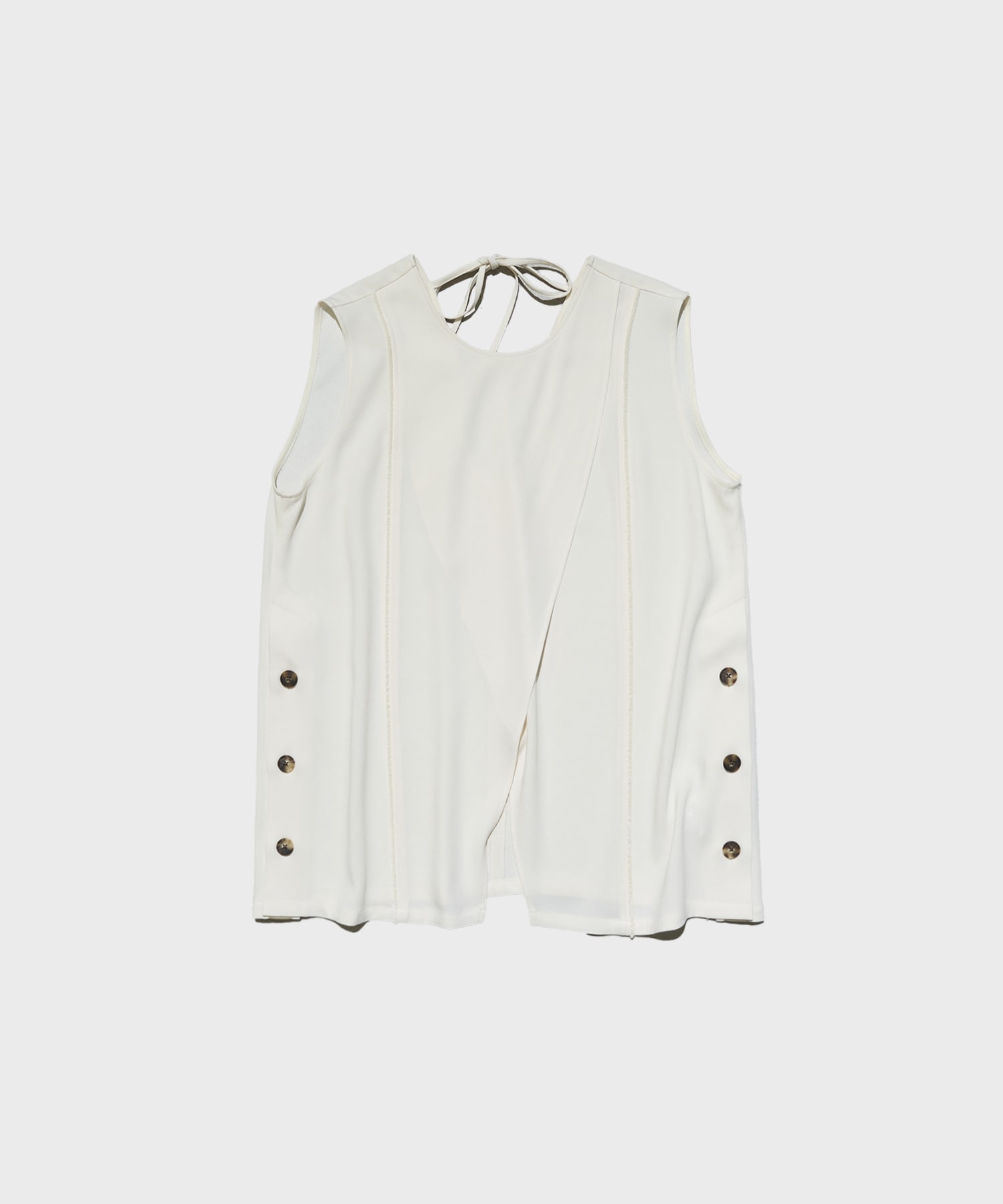 Back Satin Georgette Tops CITY TOKYO