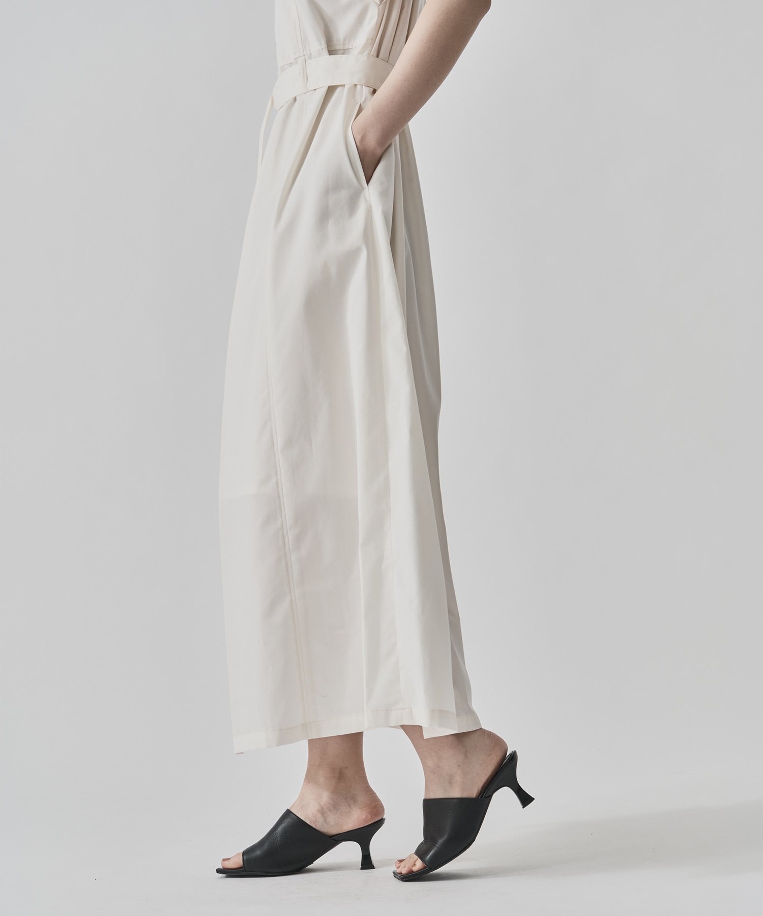Chambray Belted Dress CITY TOKYO