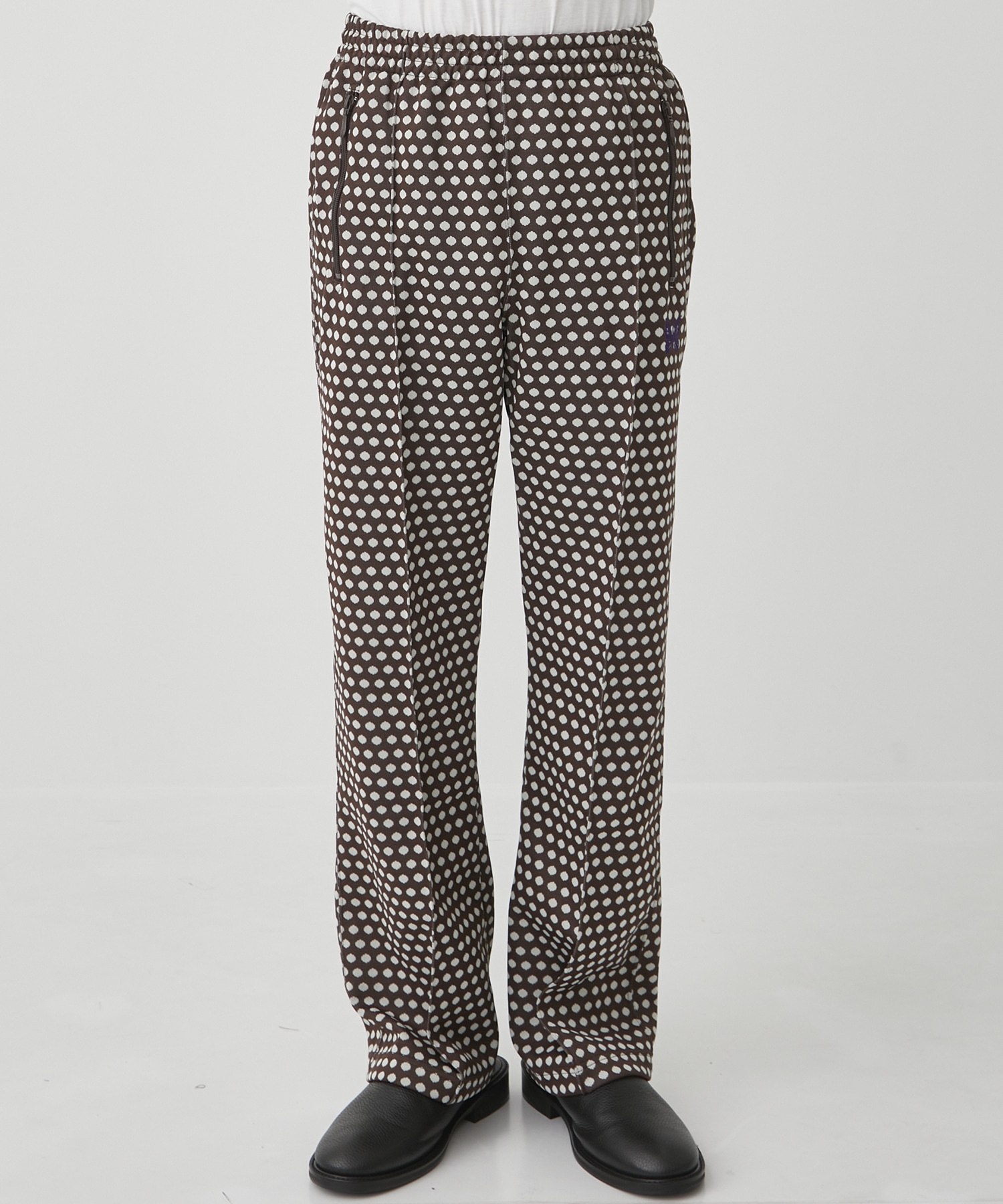 Track Pant - Poly Jq.Polka Dot(XS MULTI): NEEDLES: MEN｜THE