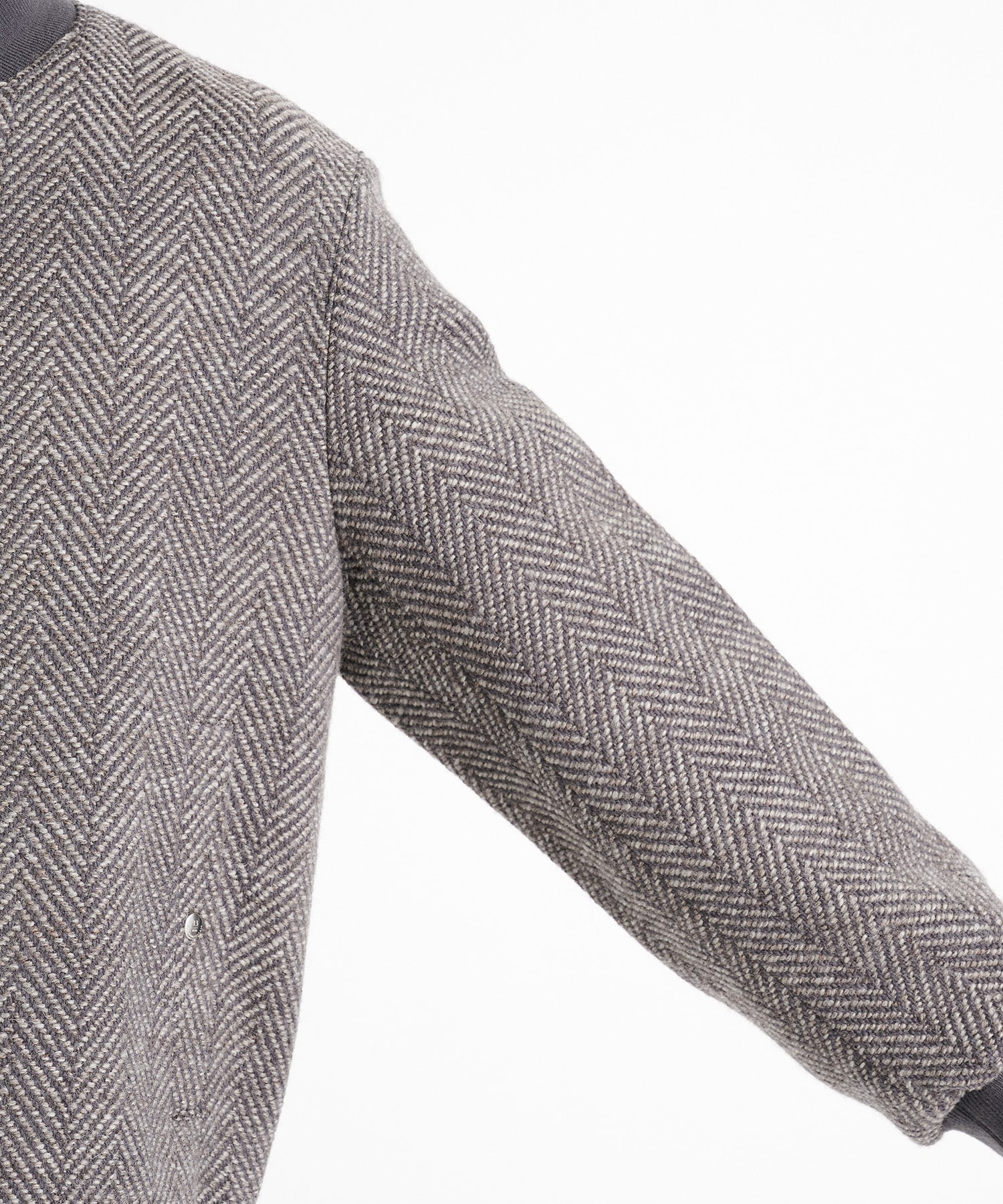 Airy Tweed Cocoon Blouson | THE TOKYO