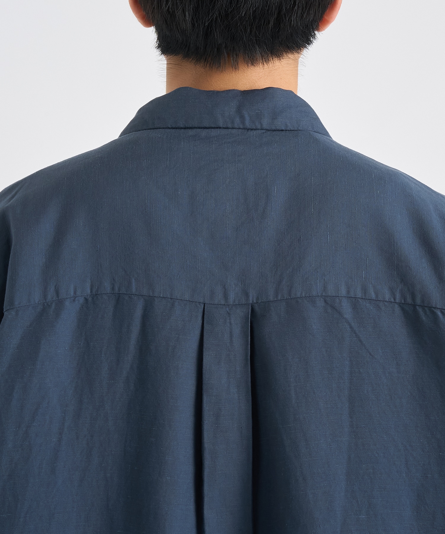 Open Collar S/S Shirt nanamica