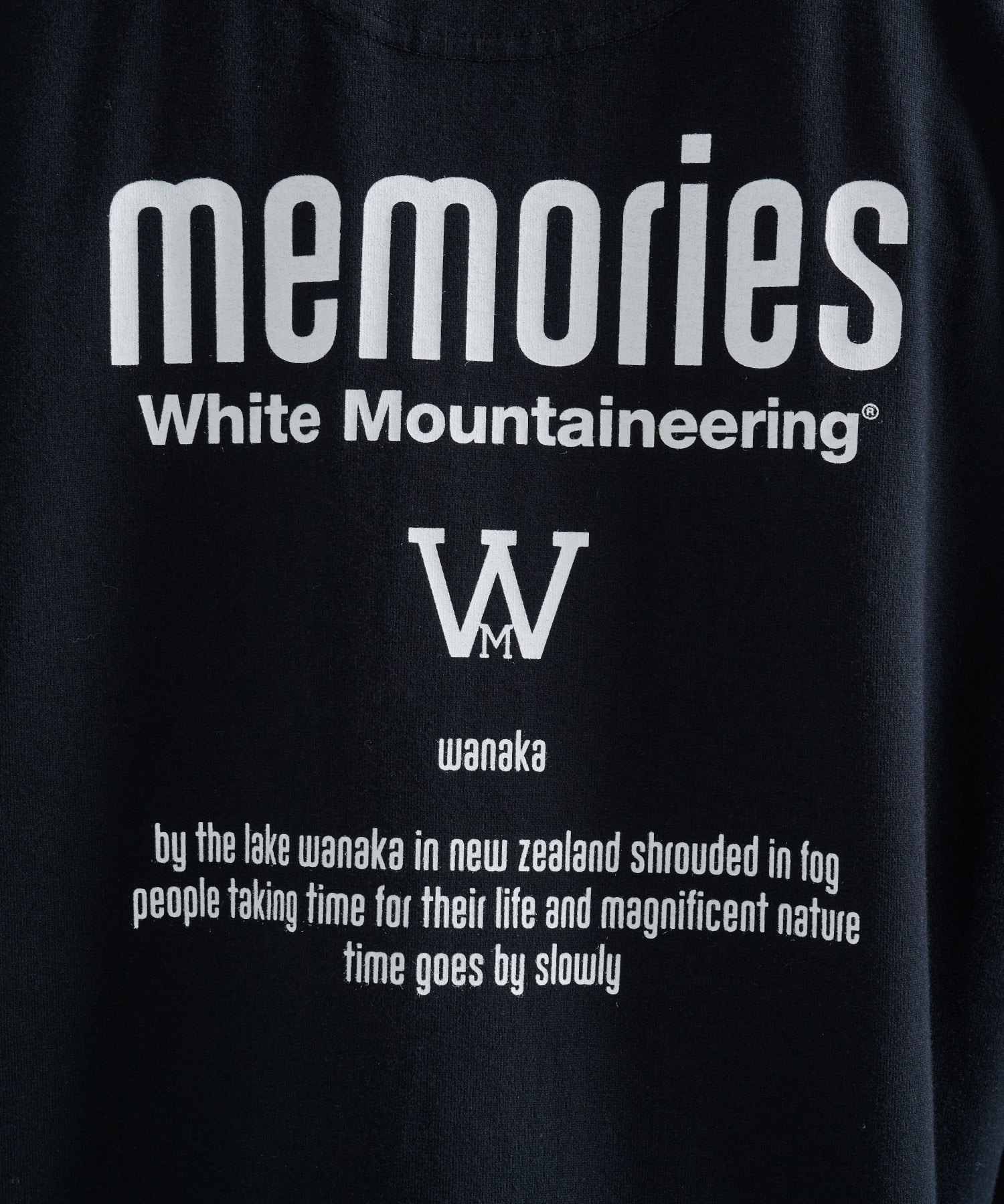 WANAKA  PHOTO T-SHIRT White Mountaineering
