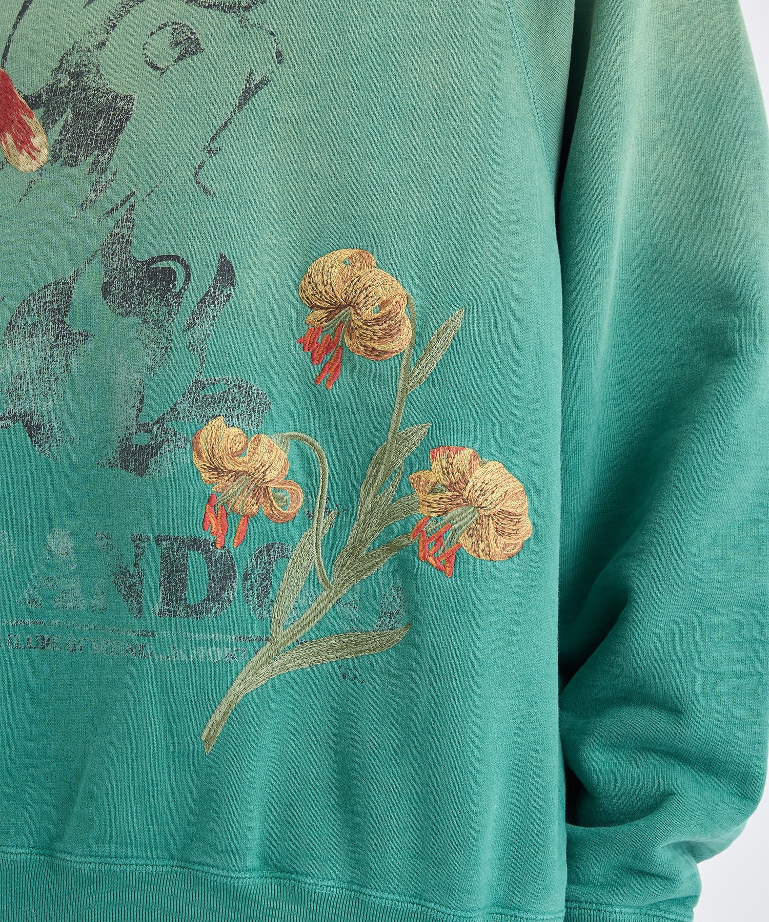 Vintage finished sweatshirt KHOKI