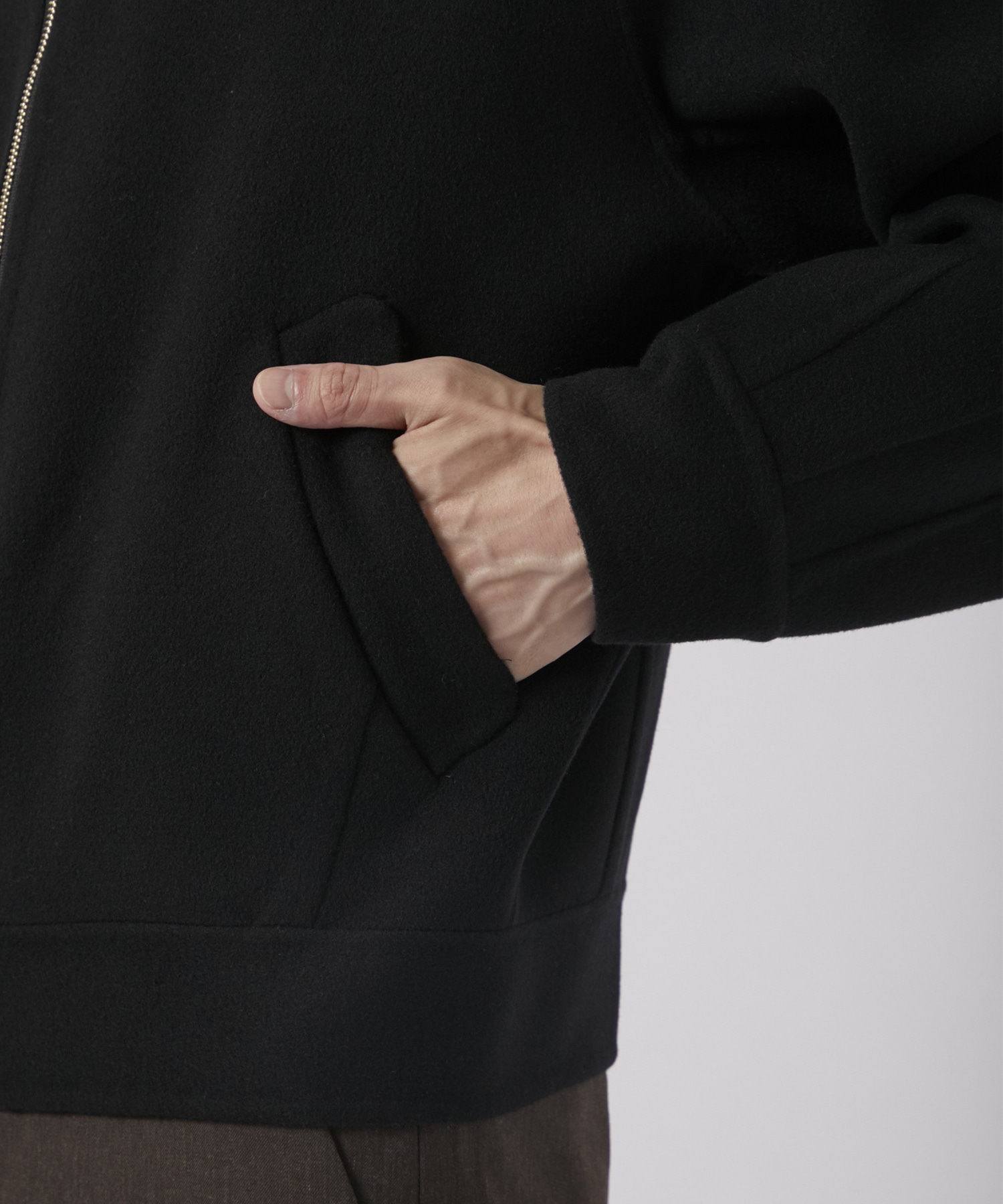 REVERSIBLE SEWING MINIMAL AWARD JACKET YOKE