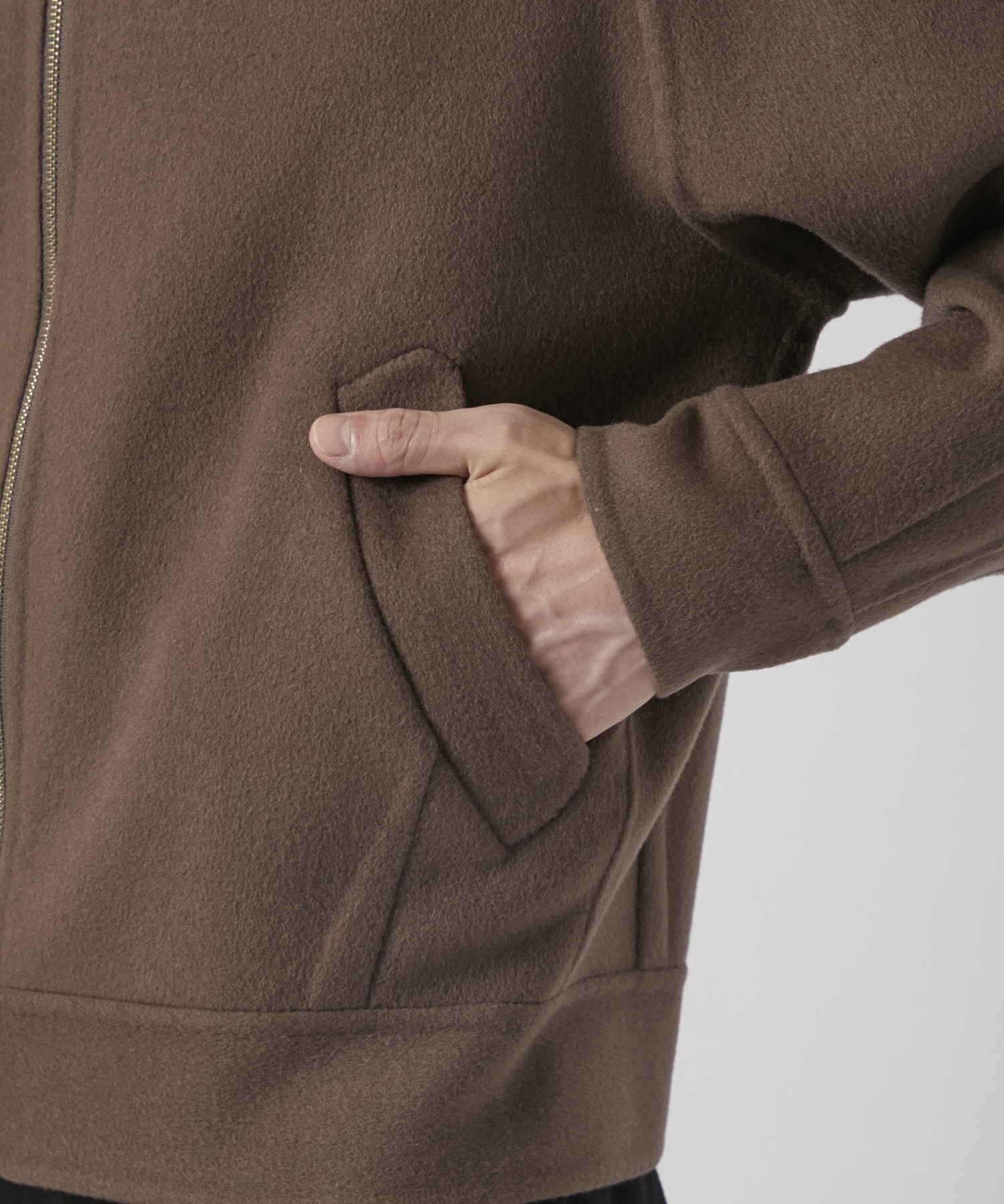 REVERSIBLE SEWING MINIMAL AWARD JACKET YOKE