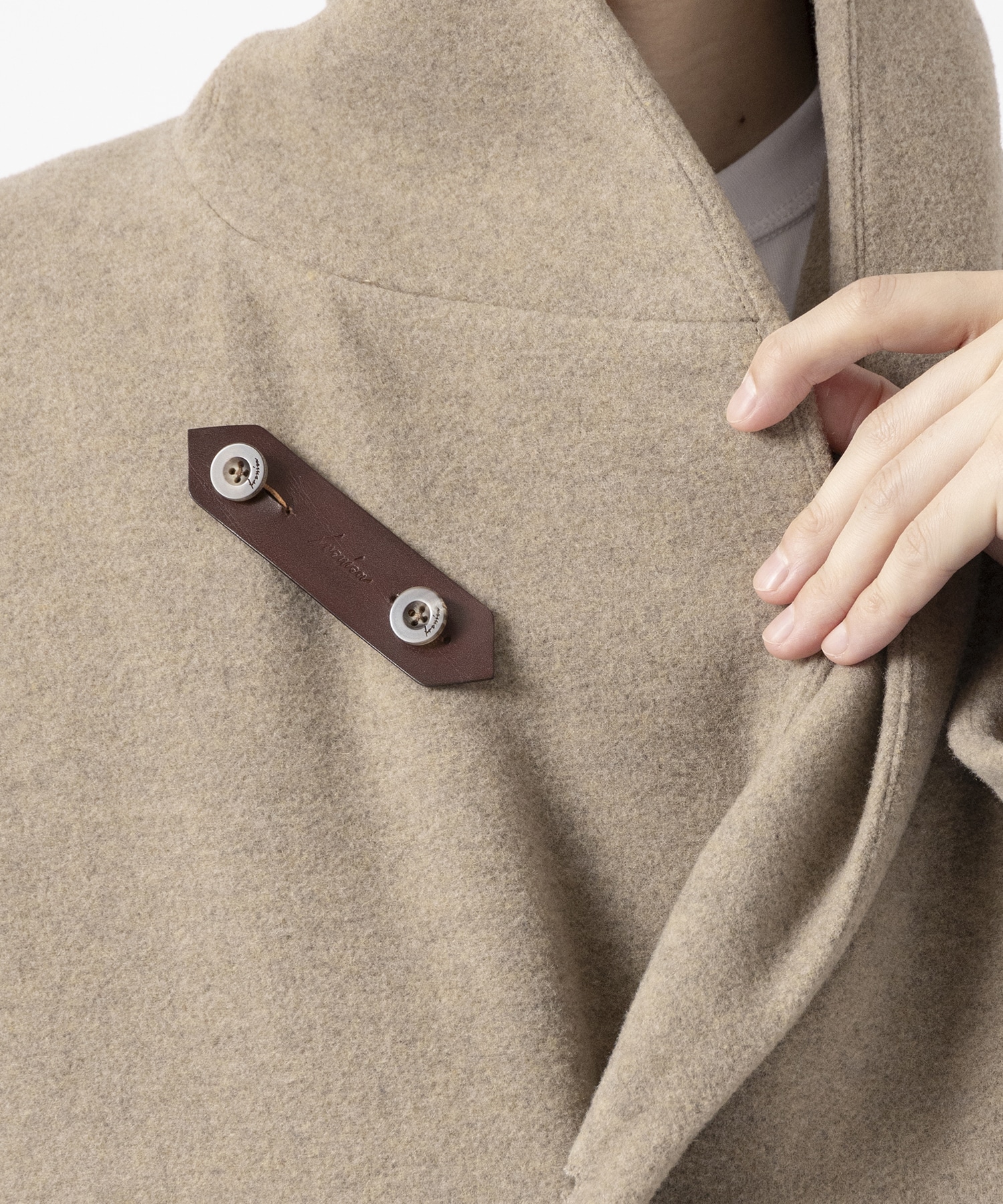 SHAWL COLLAR COAT IRENISA