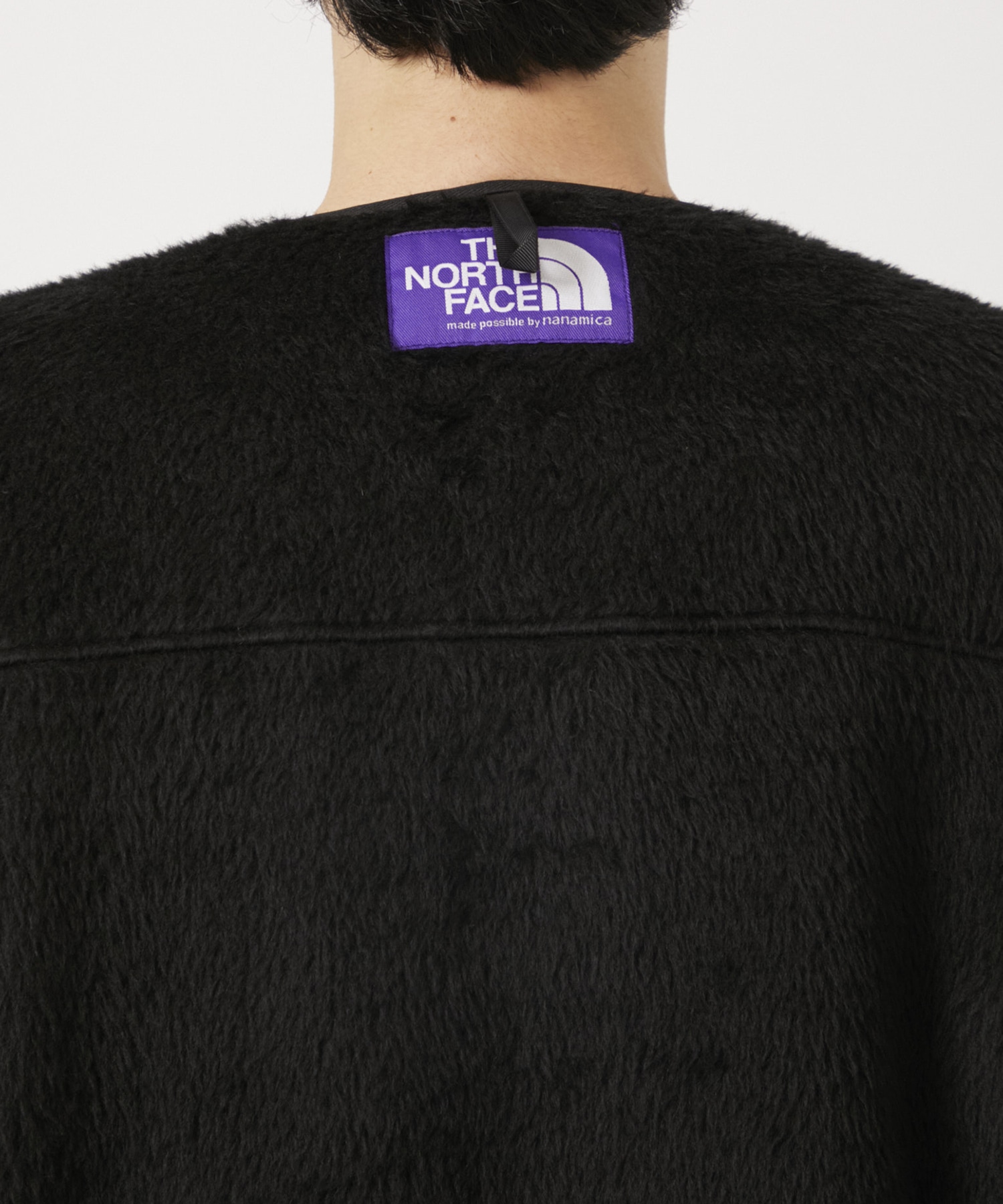 PLAS Wool Fleece Field Cardigan THE NORTH FACE PURPLE LABEL