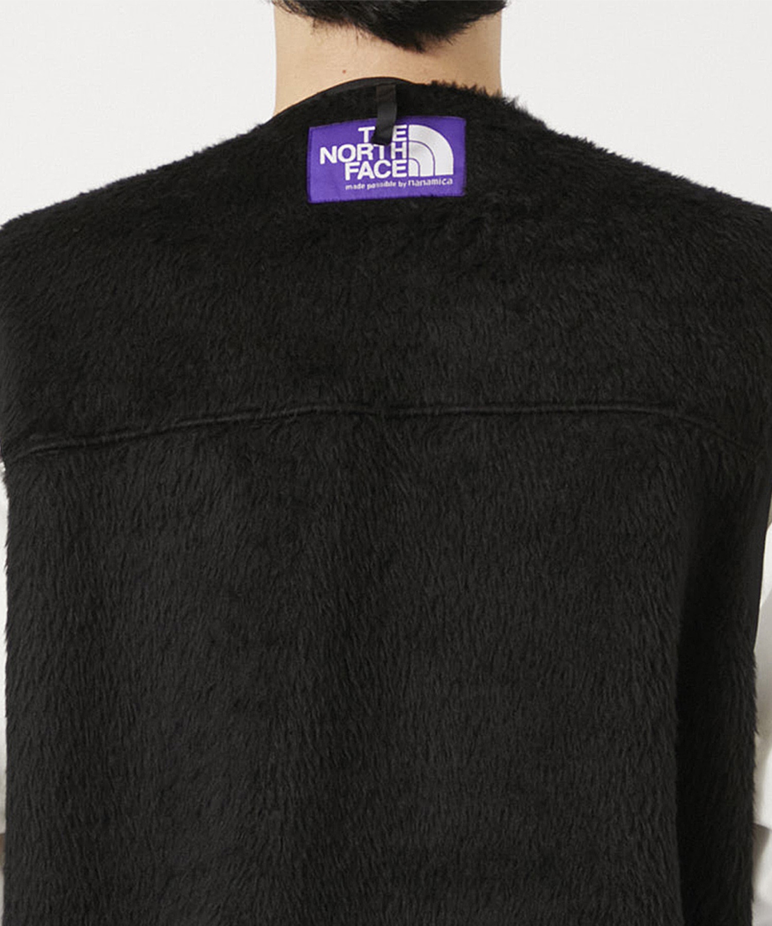 Wool Fleece Field Vest THE NORTH FACE PURPLE LABEL