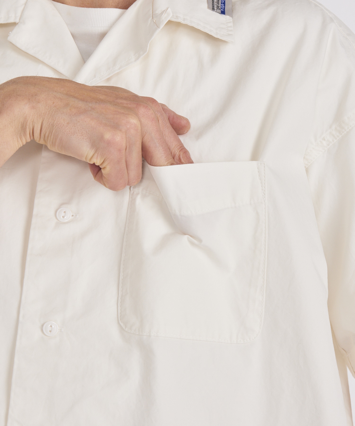 HIGH DENSITY OX SS SHIRTS Maison MIHARA YASUHIRO