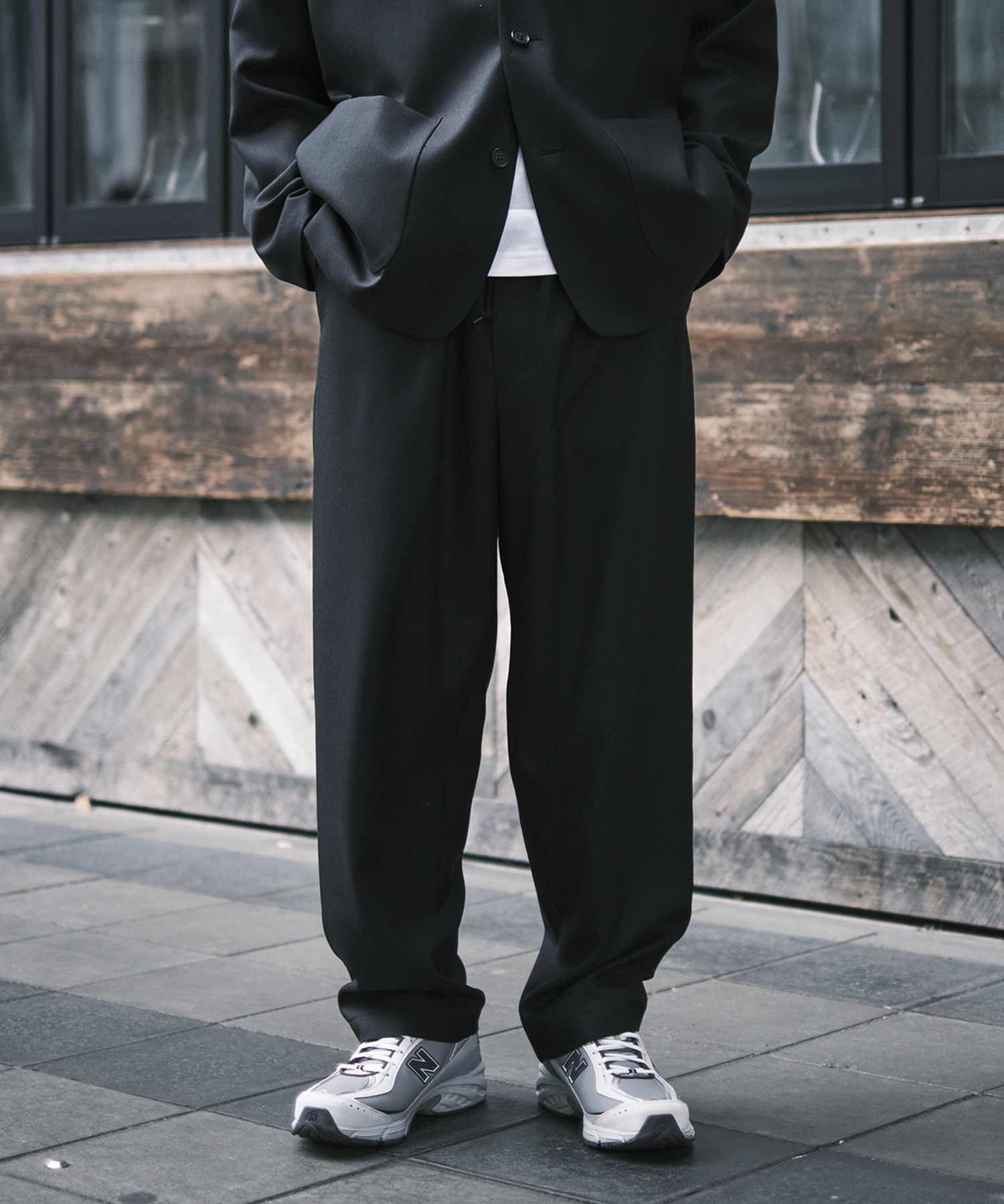 【コムデギャルソンオム】ウールギャバ Pants COMME des GARCONS HOMME