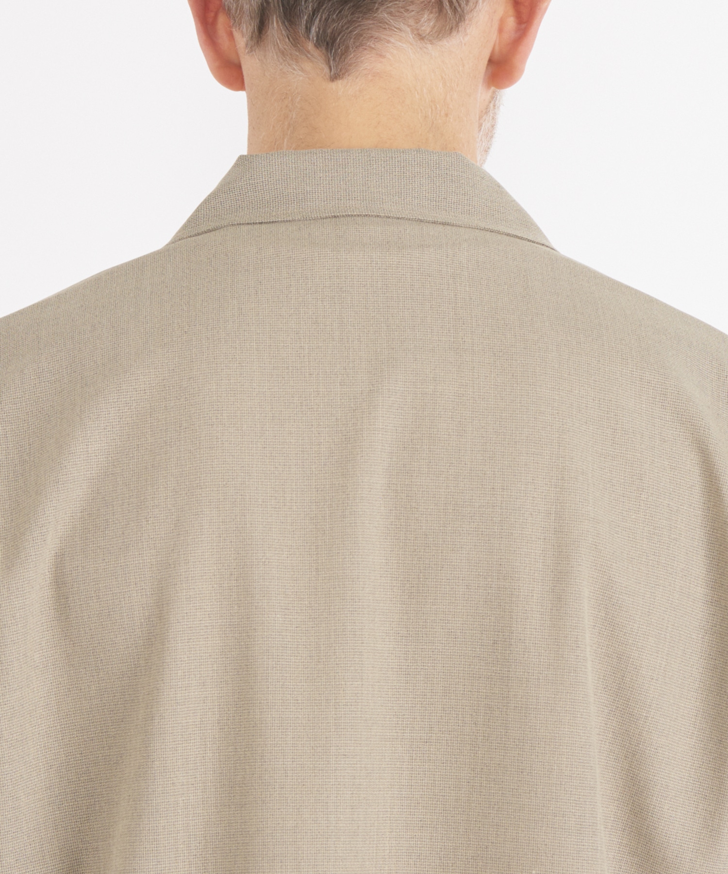 【イレニサ】OPEN COLLAR SHORT-SLEEVED SHIRT IRENISA