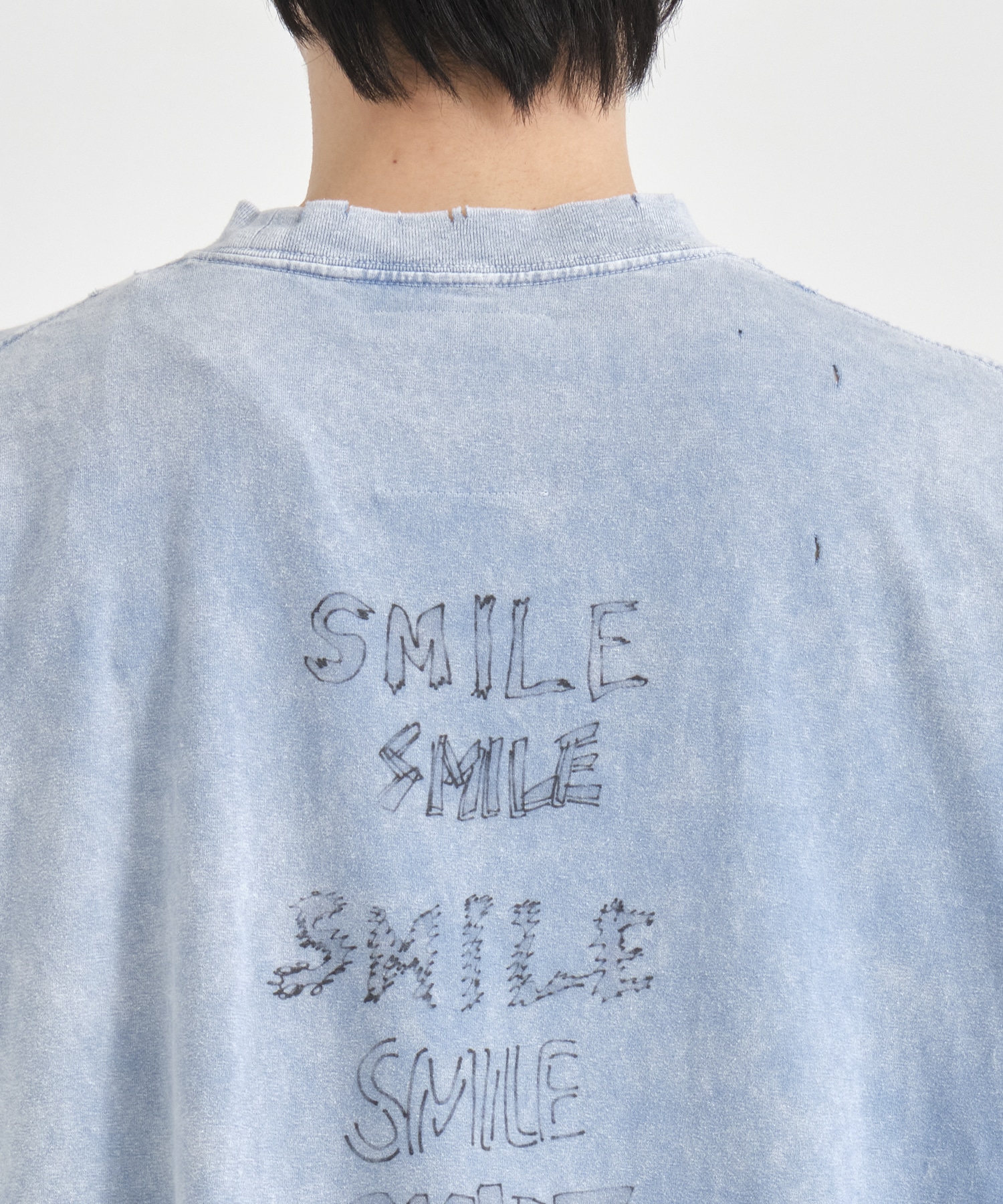 BLEACHED TEE Maison MIHARA YASUHIRO