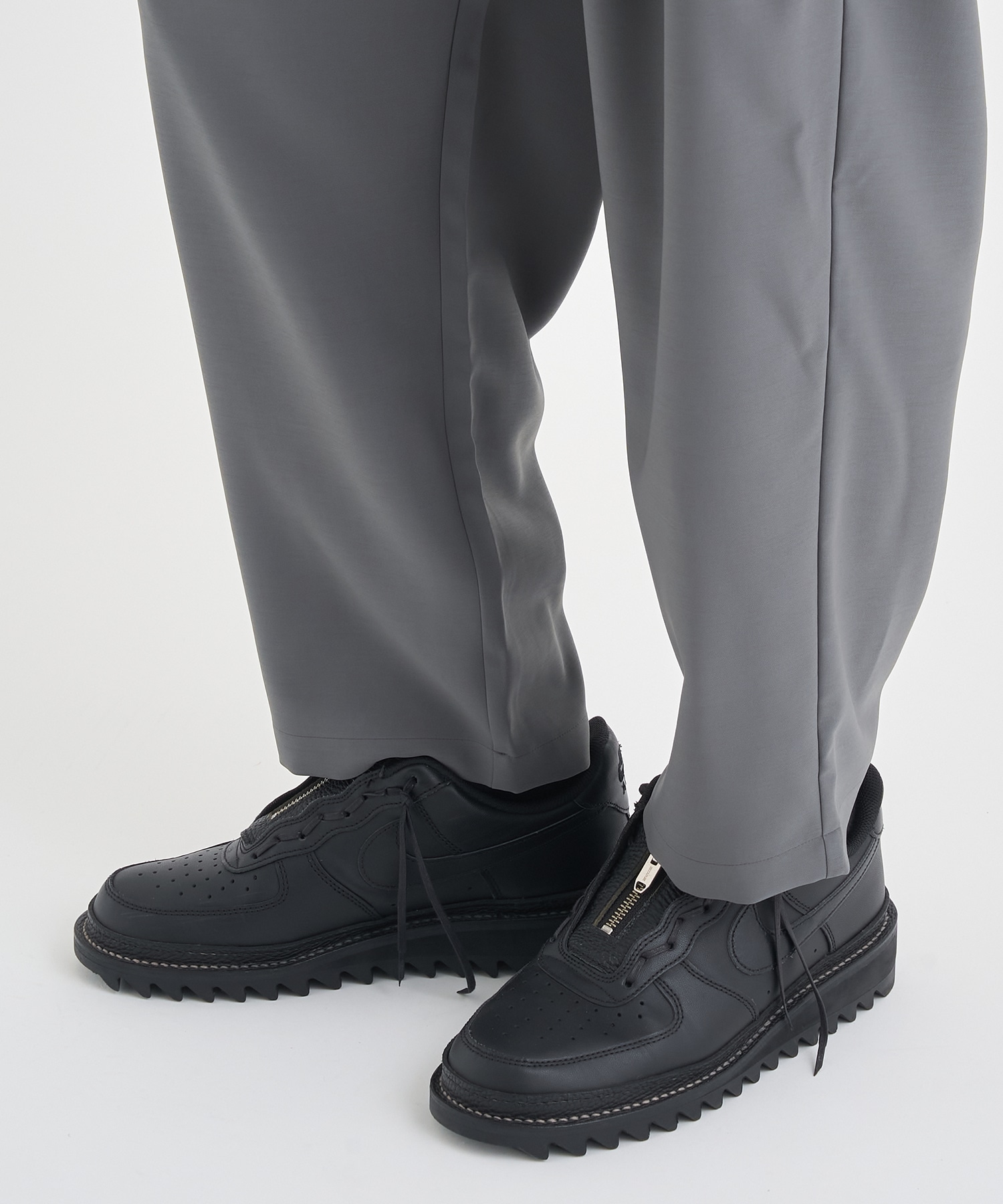 別注 PE CONPACT TWILL BELTED PANTS ATTACHMENT